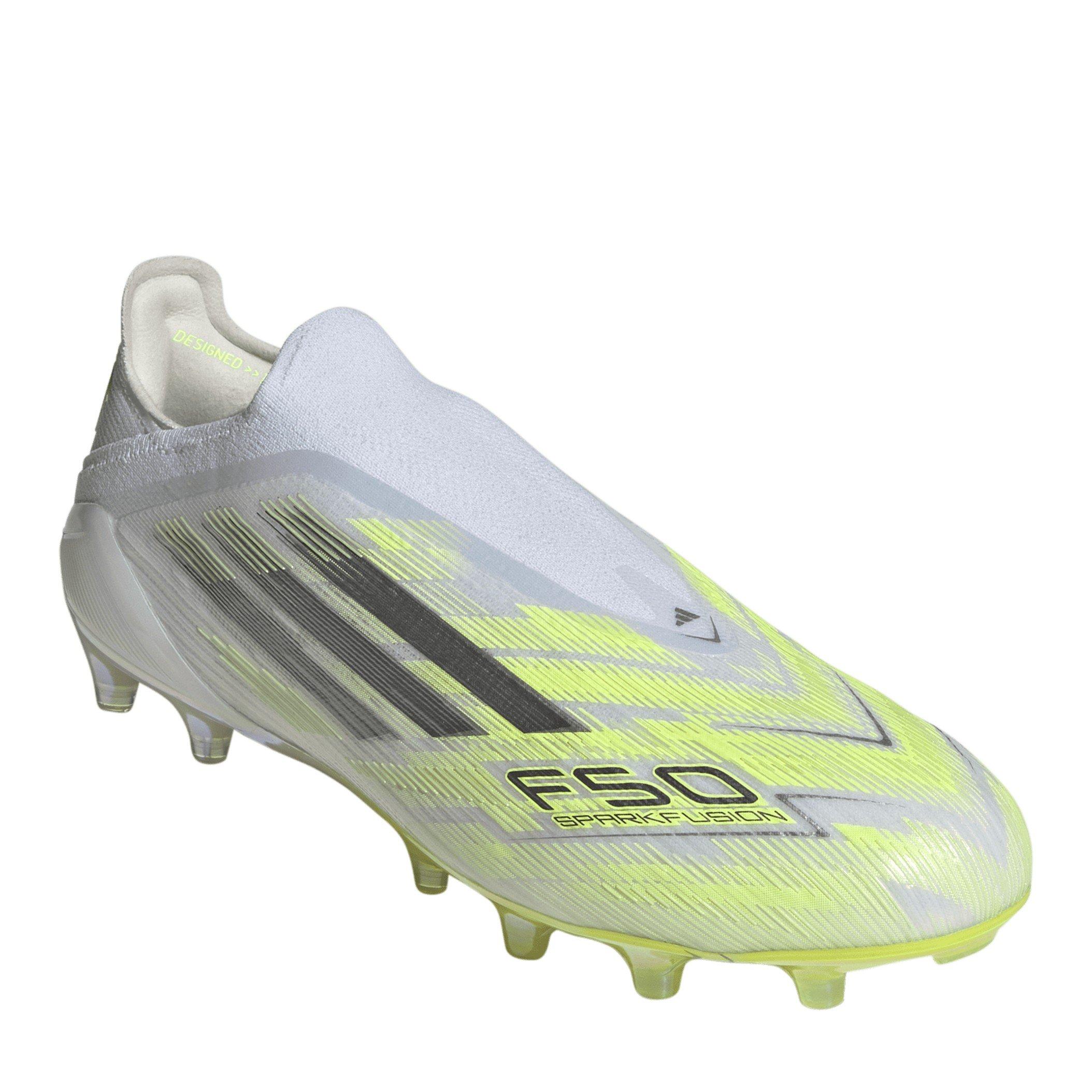 Solarno žuta - adidas - adidas F50 Sparkfusion Elite Laceless Firm Ground Football Boots - 4
