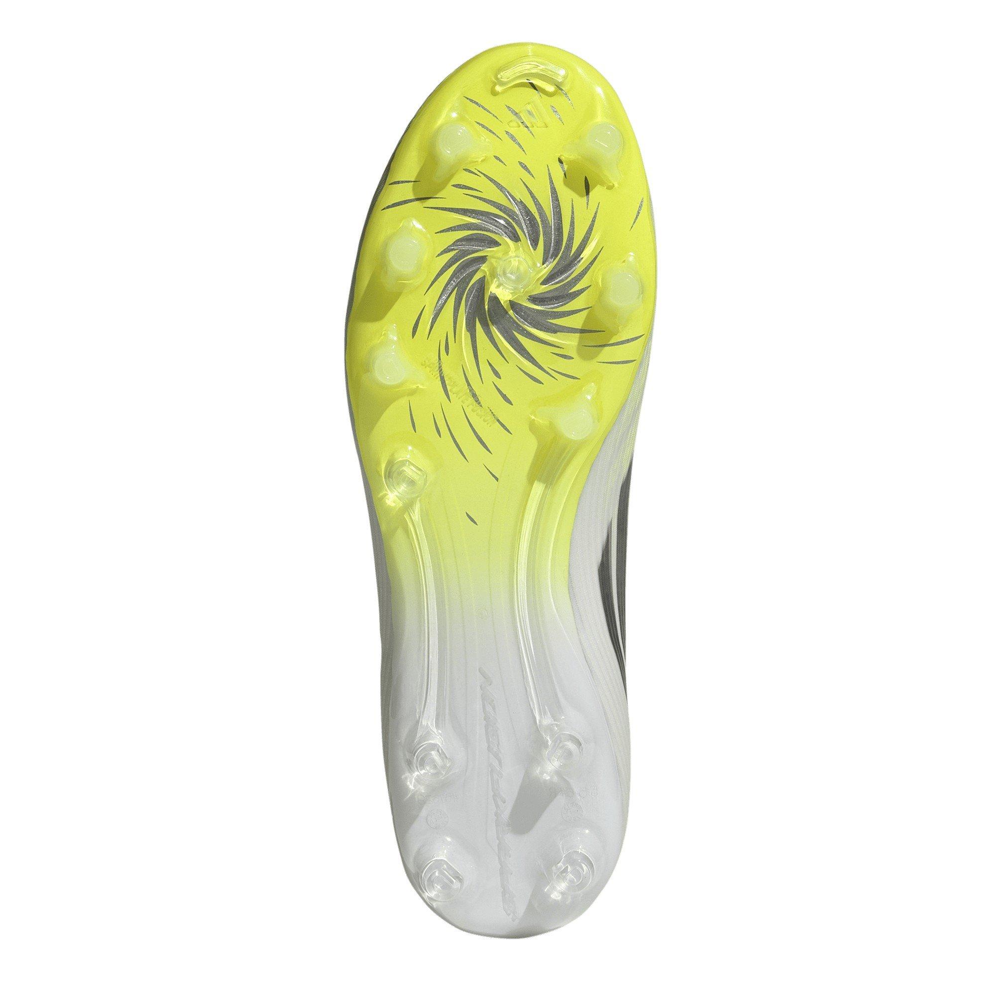 White/Iron/Yllw - adidas - Womens adidas F50 Sparkfusion League Firm Ground Football Boots - 6