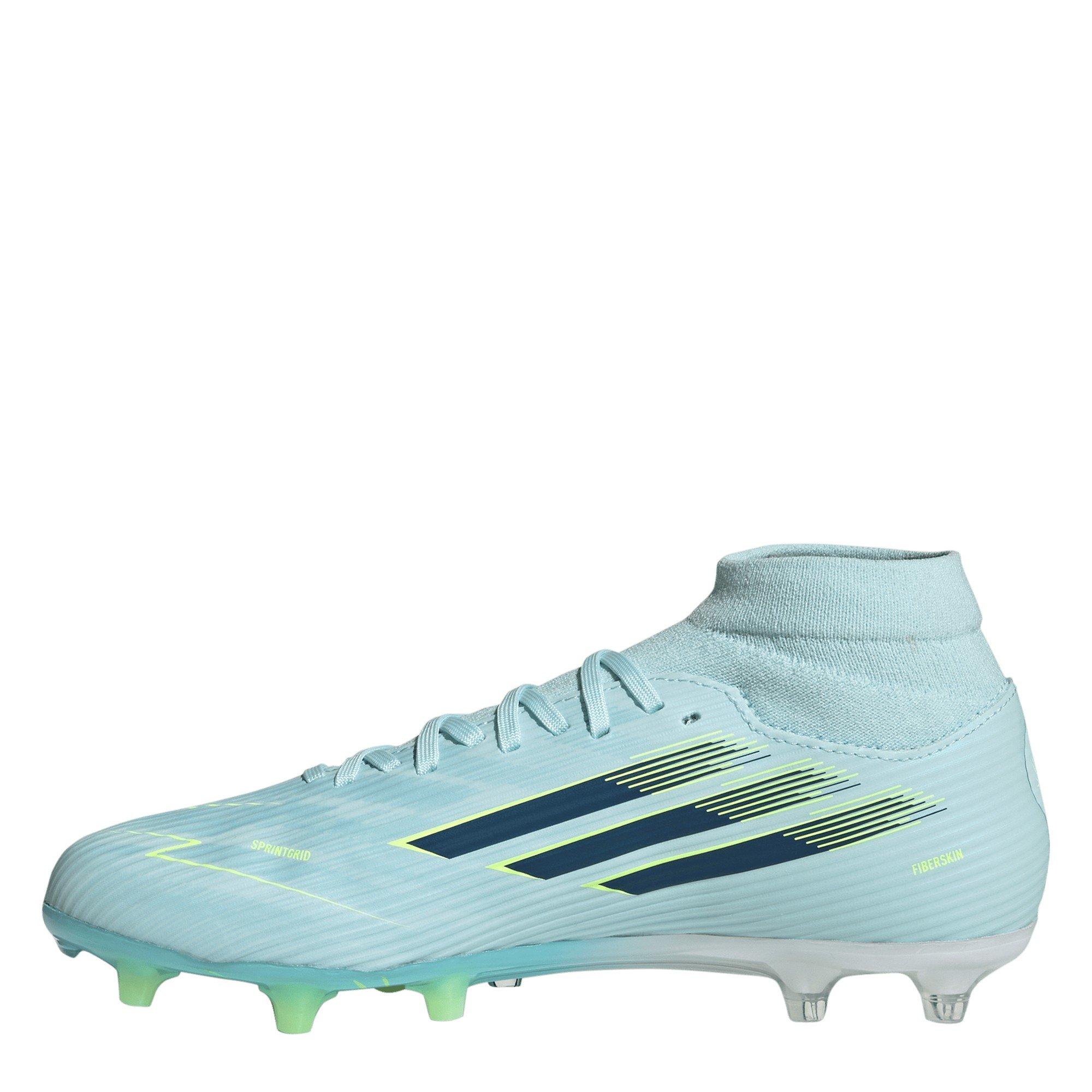 Blu/Giallo - adidas - F50 Sparkfusion League Womens .Firm Ground Football Boots - 2