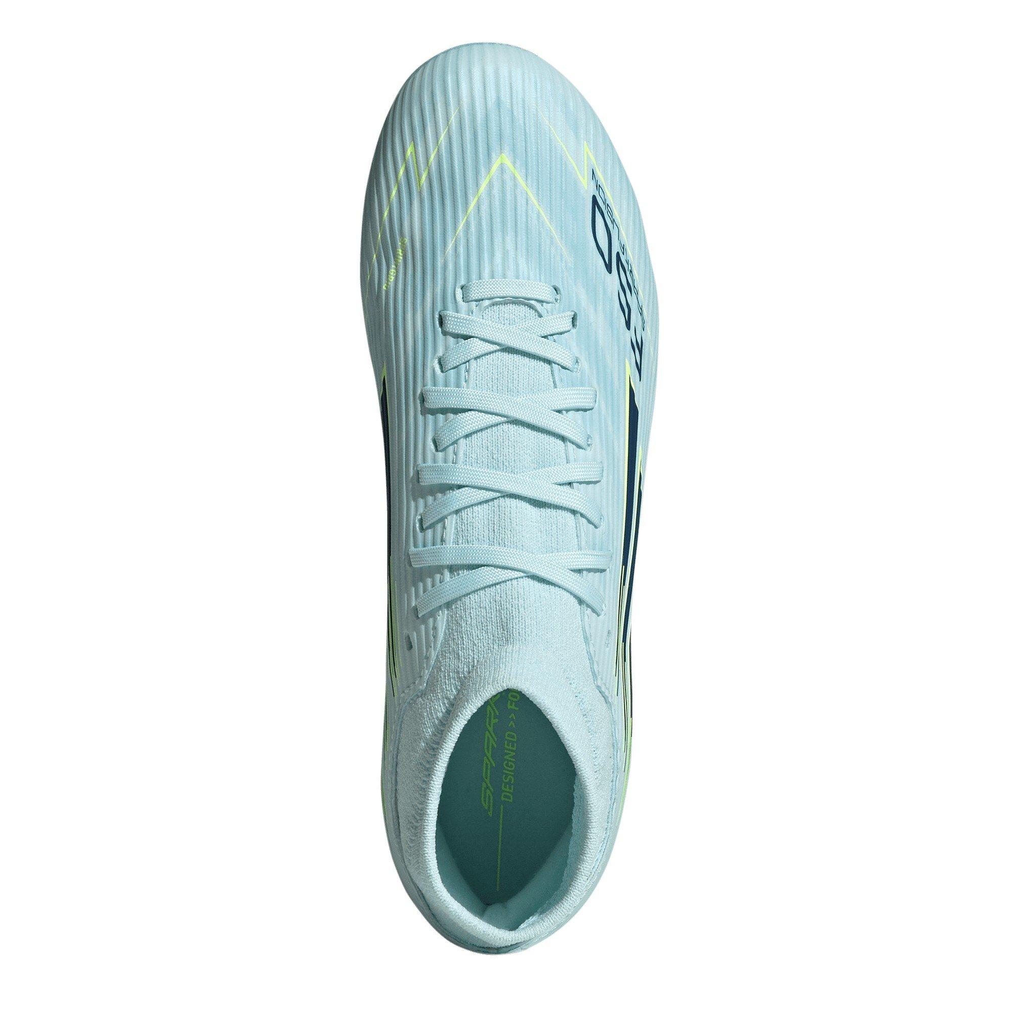 Blu/Giallo - adidas - F50 Sparkfusion League Womens .Firm Ground Football Boots - 5