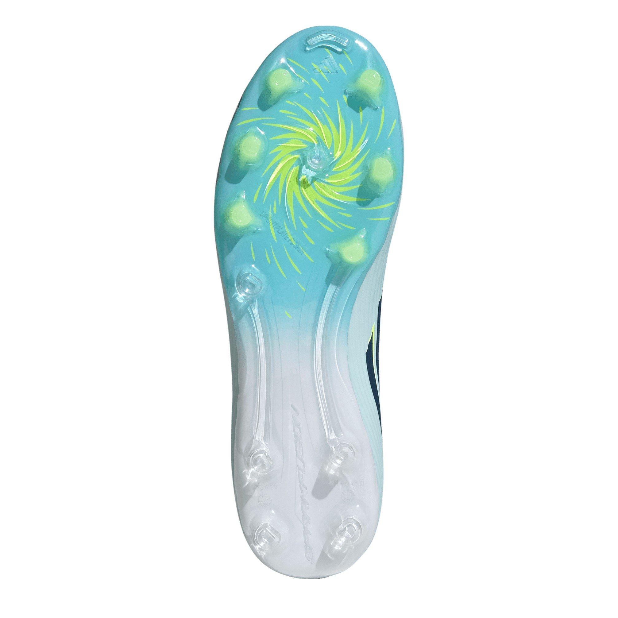 Blu/Giallo - adidas - F50 Sparkfusion League Womens .Firm Ground Football Boots - 6