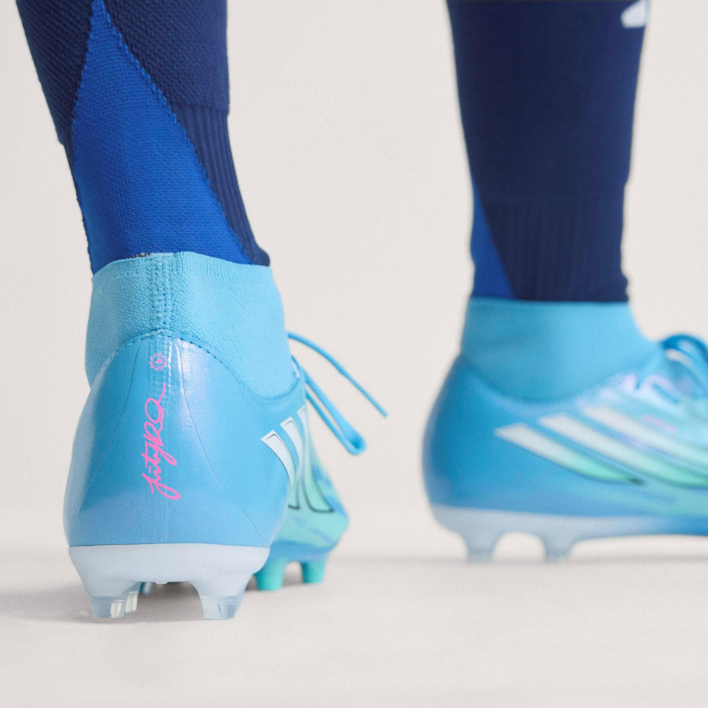 Semi Blue Burst - adidas - F50 Sparkfusion League Womens .Firm Ground Football Boots - 14
