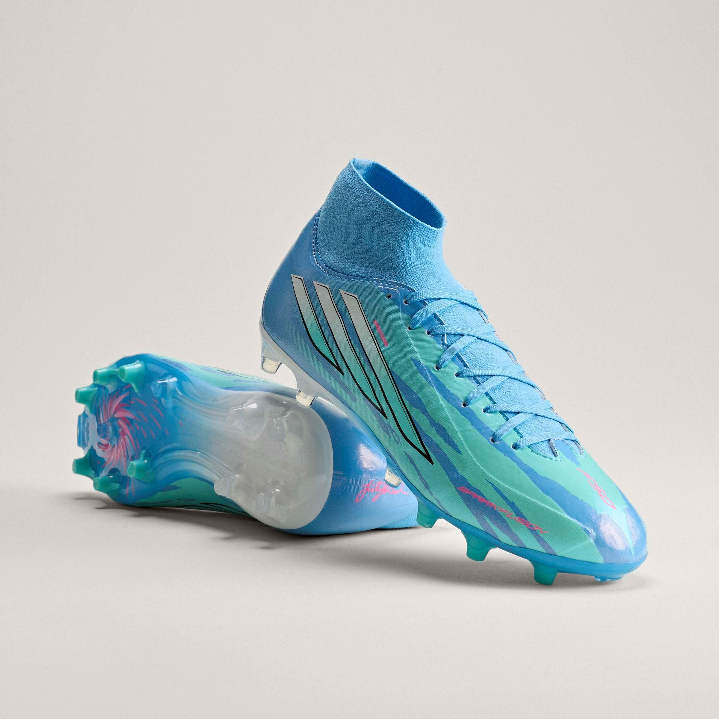 Semi Blue Burst - adidas - F50 Sparkfusion League Womens .Firm Ground Football Boots - 16