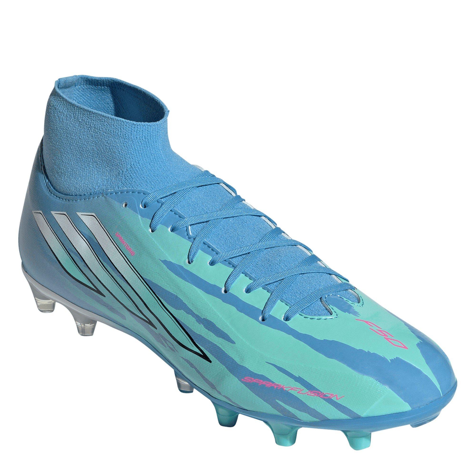 Semi Blue Burst - adidas - F50 Sparkfusion League Womens .Firm Ground Football Boots - 4