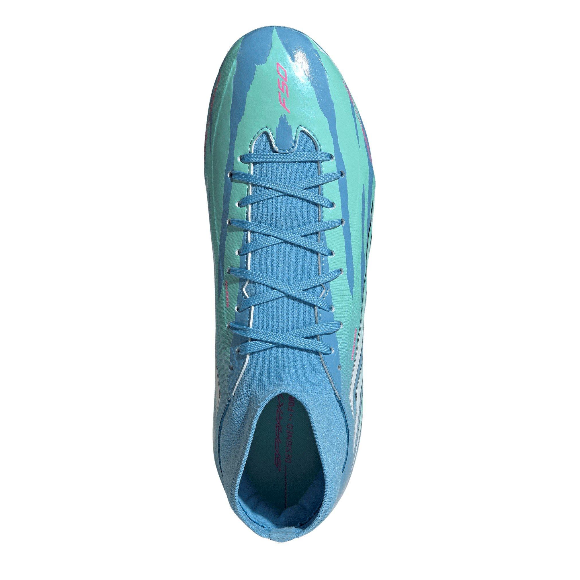 Semi Blue Burst - adidas - F50 Sparkfusion League Womens .Firm Ground Football Boots - 6