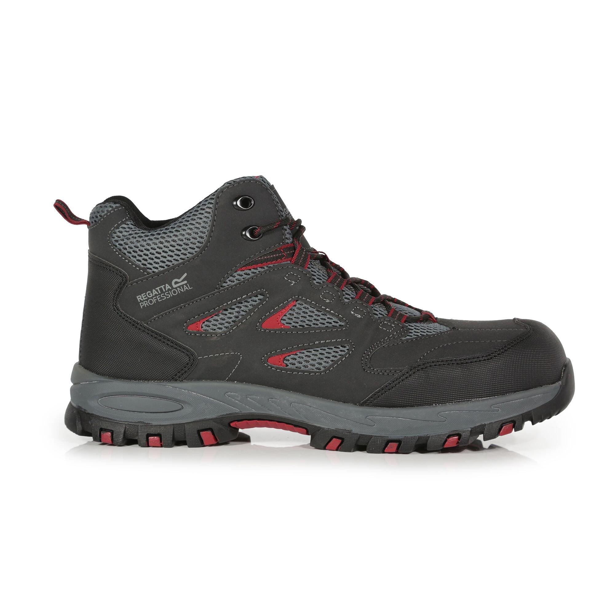 Ash/Riored - Professional - Mens Mudstone Safety Hiker - 2