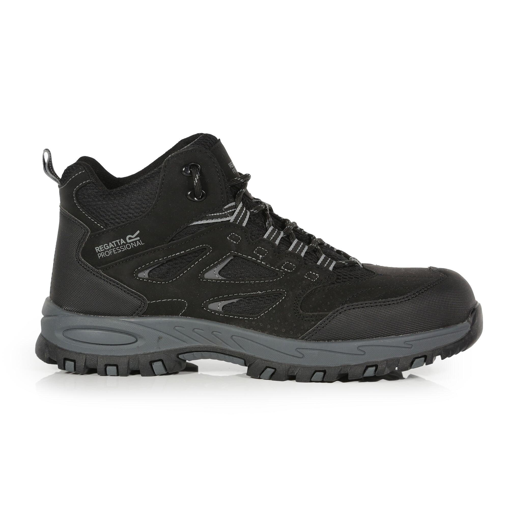 Black/Granit - Regatta - Mens Mudstone Safety Hiker - 2