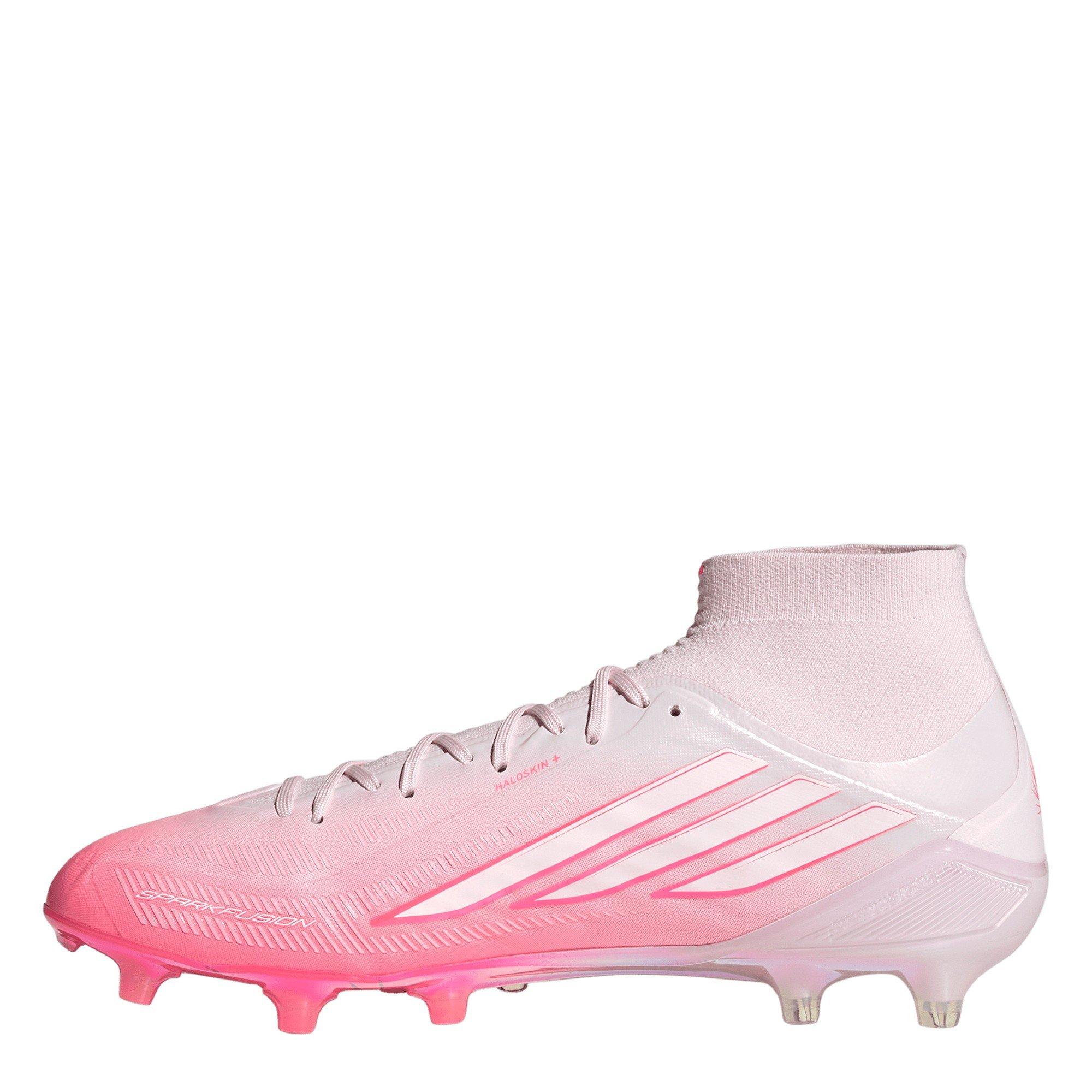 White/Coral - adidas - Women's F50 .1 Firm-Ground Slim-Fit Football Boots - 2