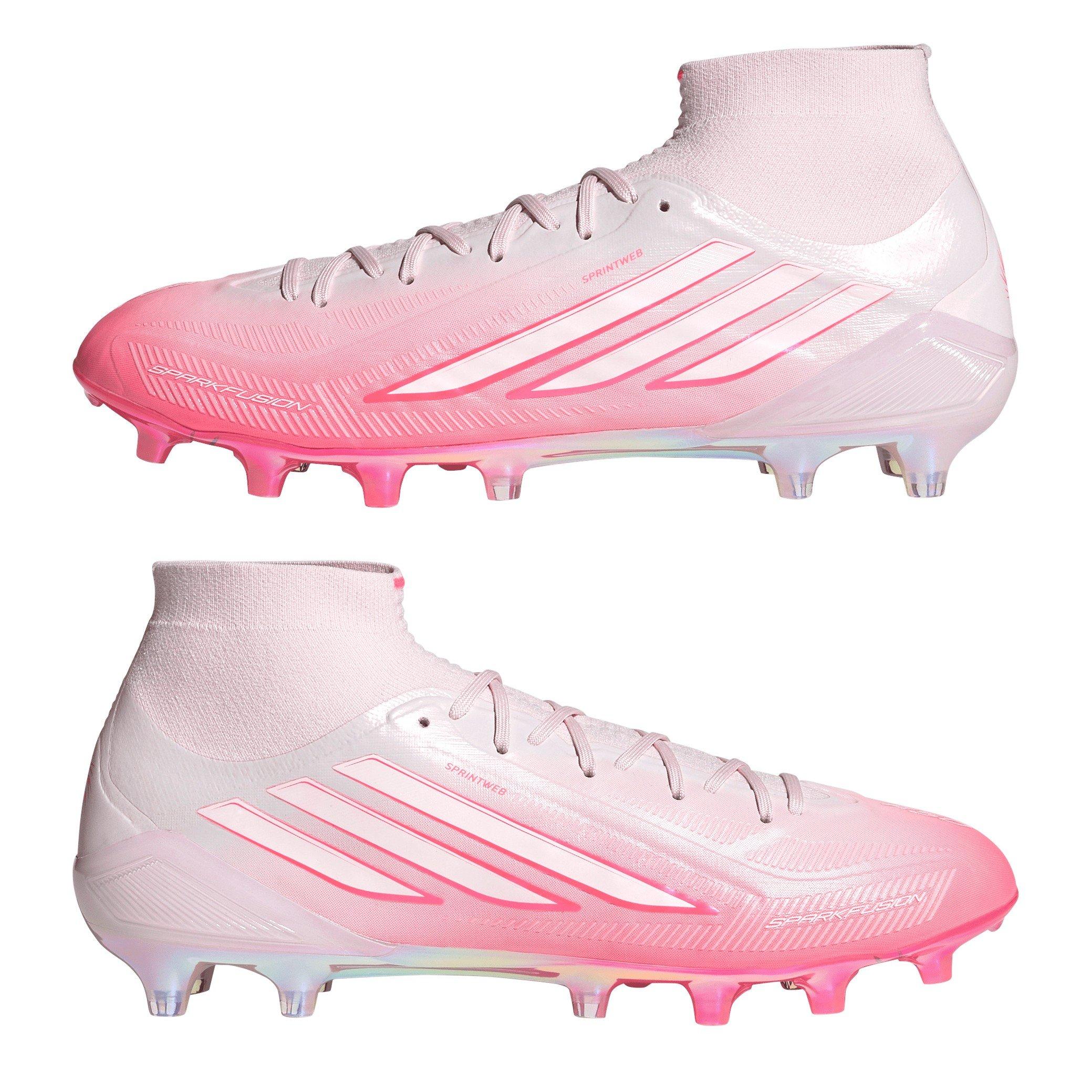 White/Coral - adidas - Women's F50 .1 Firm-Ground Slim-Fit Football Boots - 11