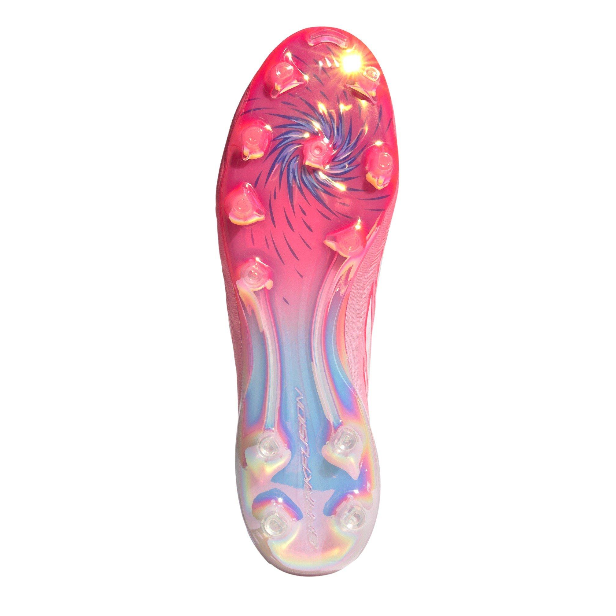 White/Coral - adidas - Women's F50 .1 Firm-Ground Slim-Fit Football Boots - 8