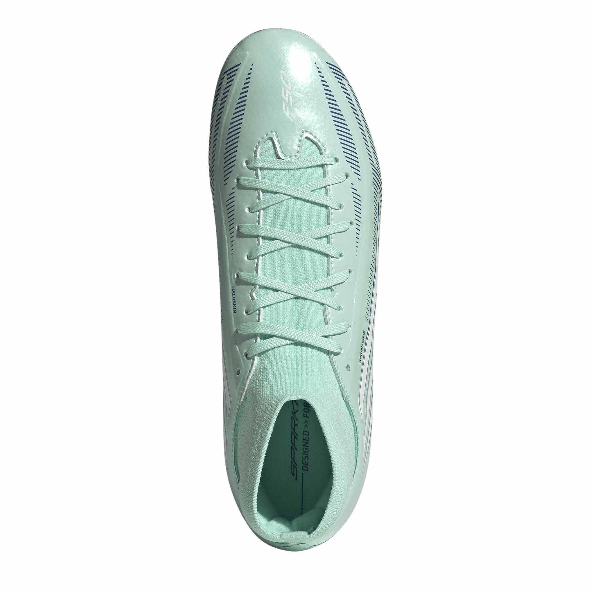 Mint/Black - adidas - Women's F50.3 Sparkfusion Lace-Up Firm-Ground Football Boots - 5