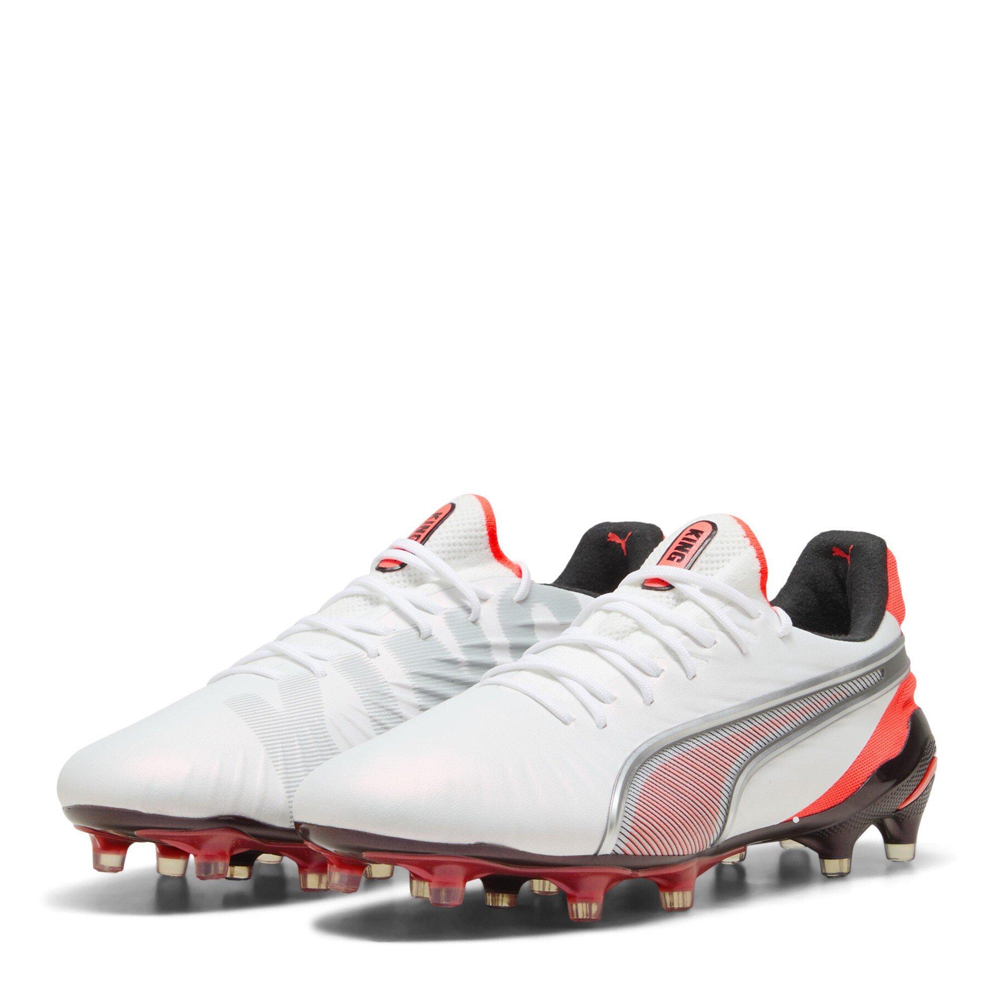 Weiß-Silber - Puma - Women's King Ultimate Firm Ground Football Boots - 1