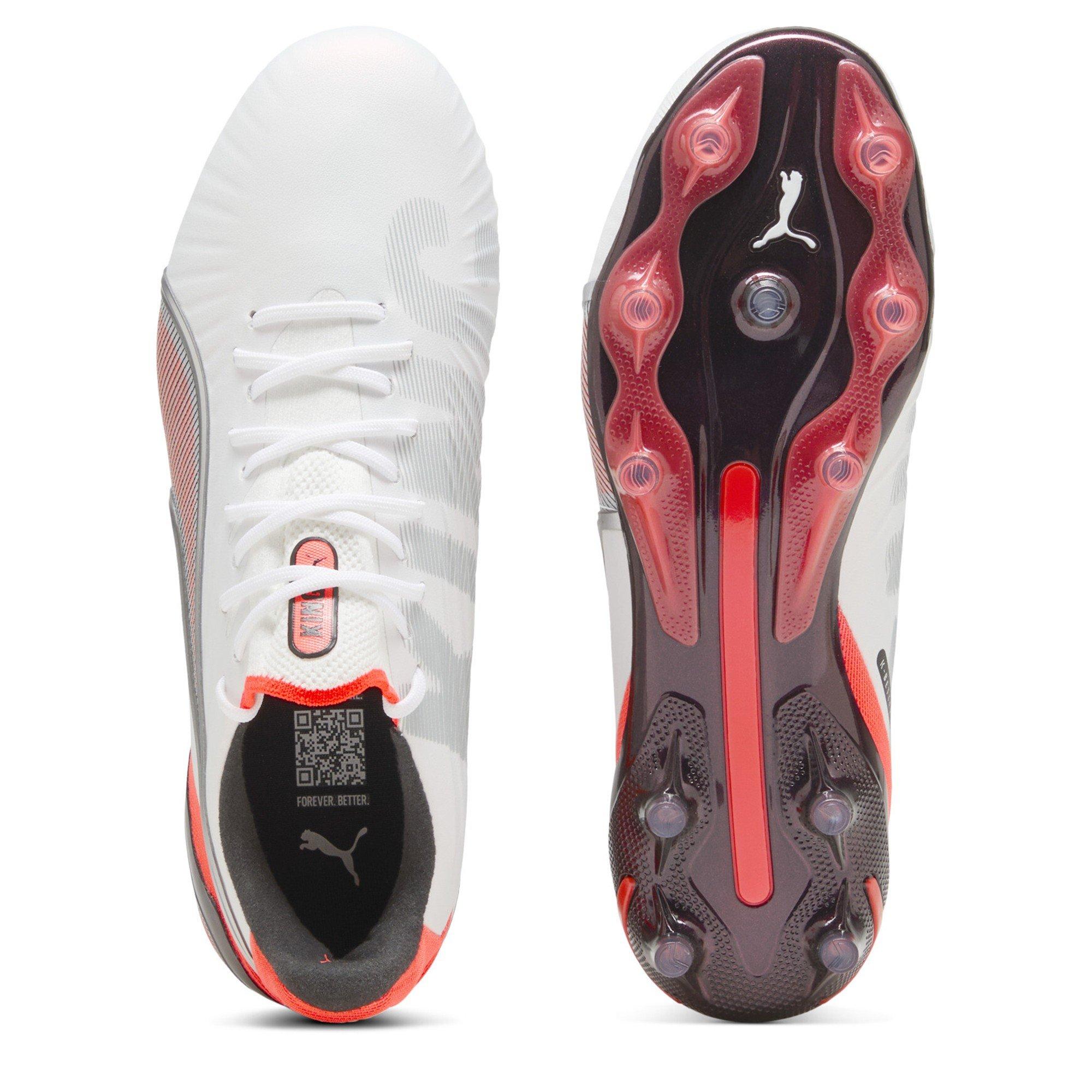 Weiß-Silber - Puma - Women's King Ultimate Firm Ground Football Boots - 3