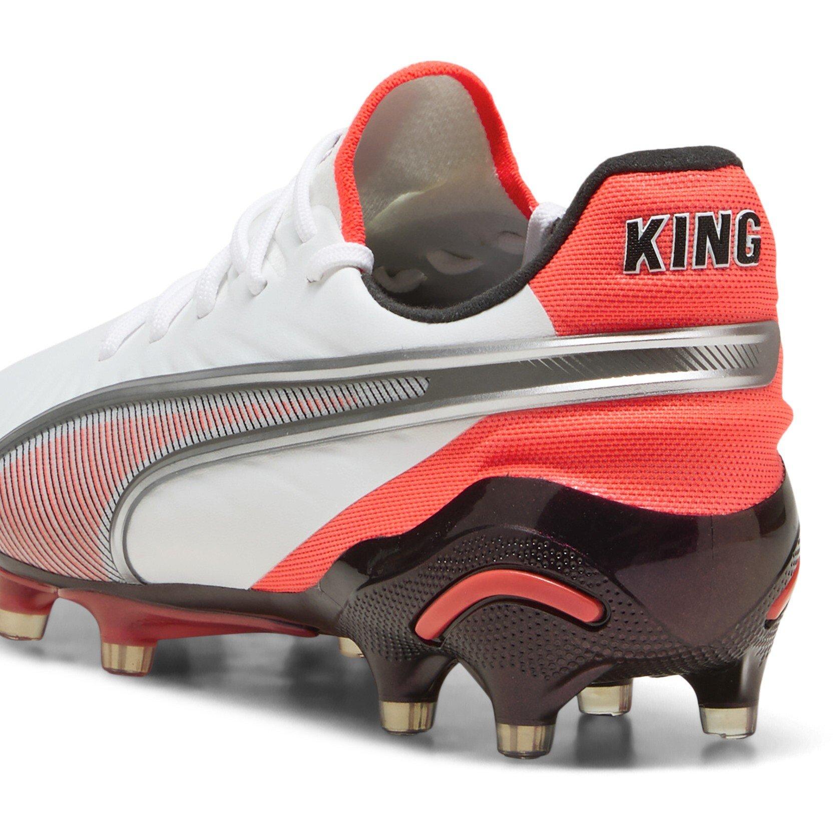 Weiß-Silber - Puma - Women's King Ultimate Firm Ground Football Boots - 5
