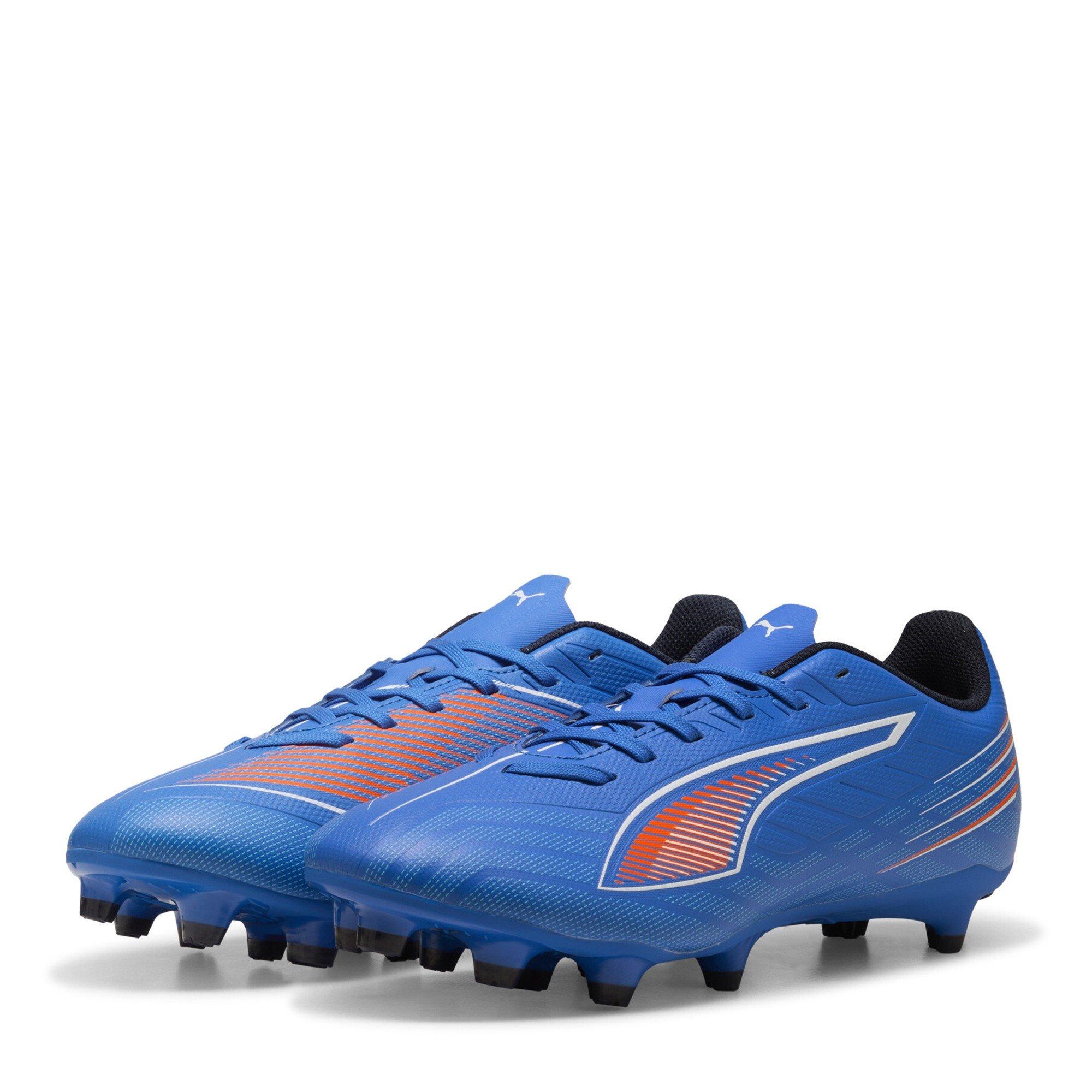 Puma Women's Ultra 6 Play Firm Ground Football Boots - Ultra Blue- Wh - 5.5 (38.5)