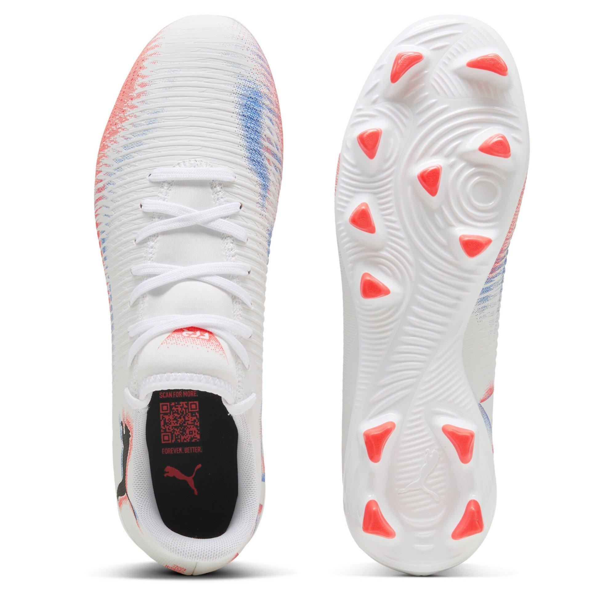 White-Bl - Puma - Women's Future 8 Play Firm Ground Football Boots - 3