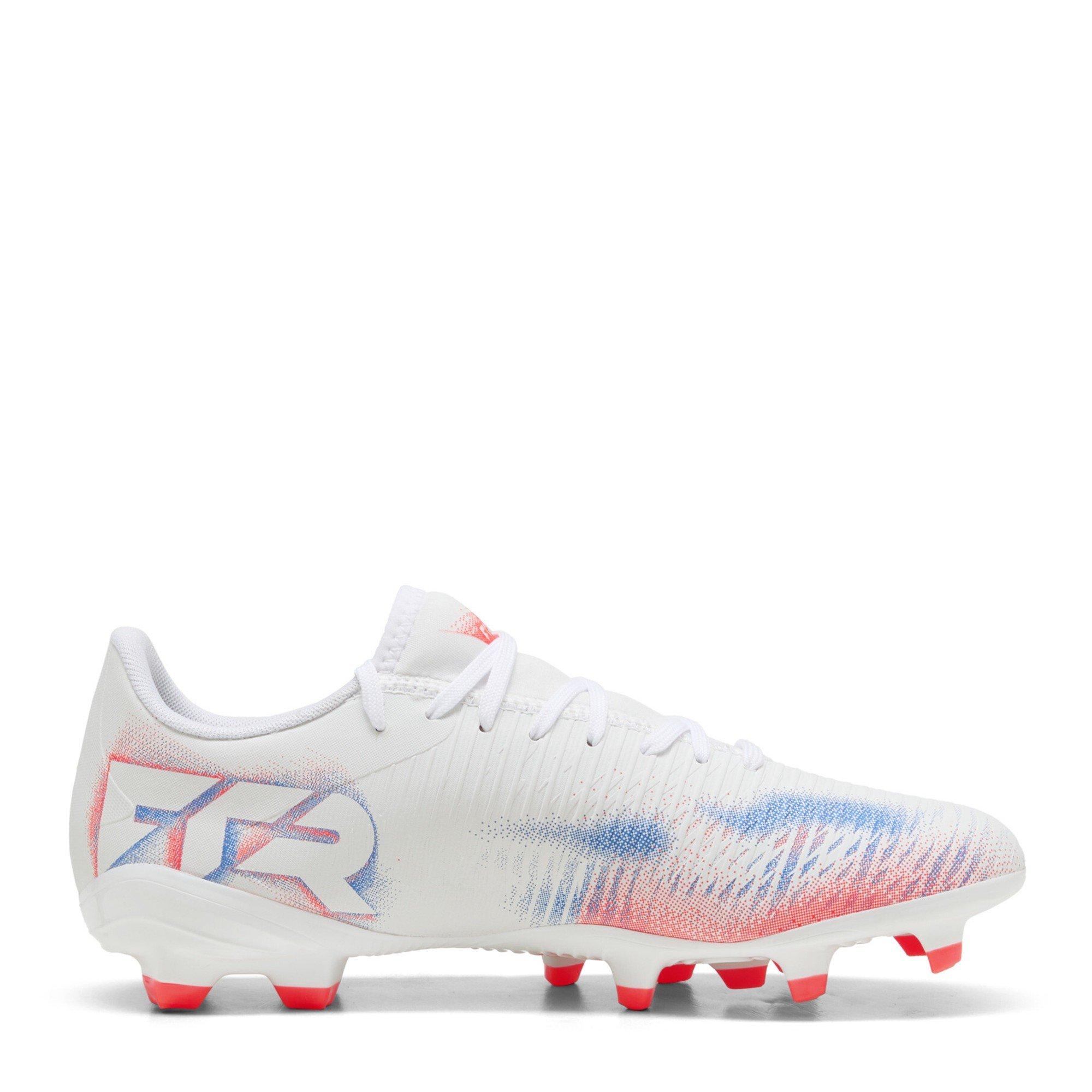 White-Bl - Puma - Women's Future 8 Play Firm Ground Football Boots - 4