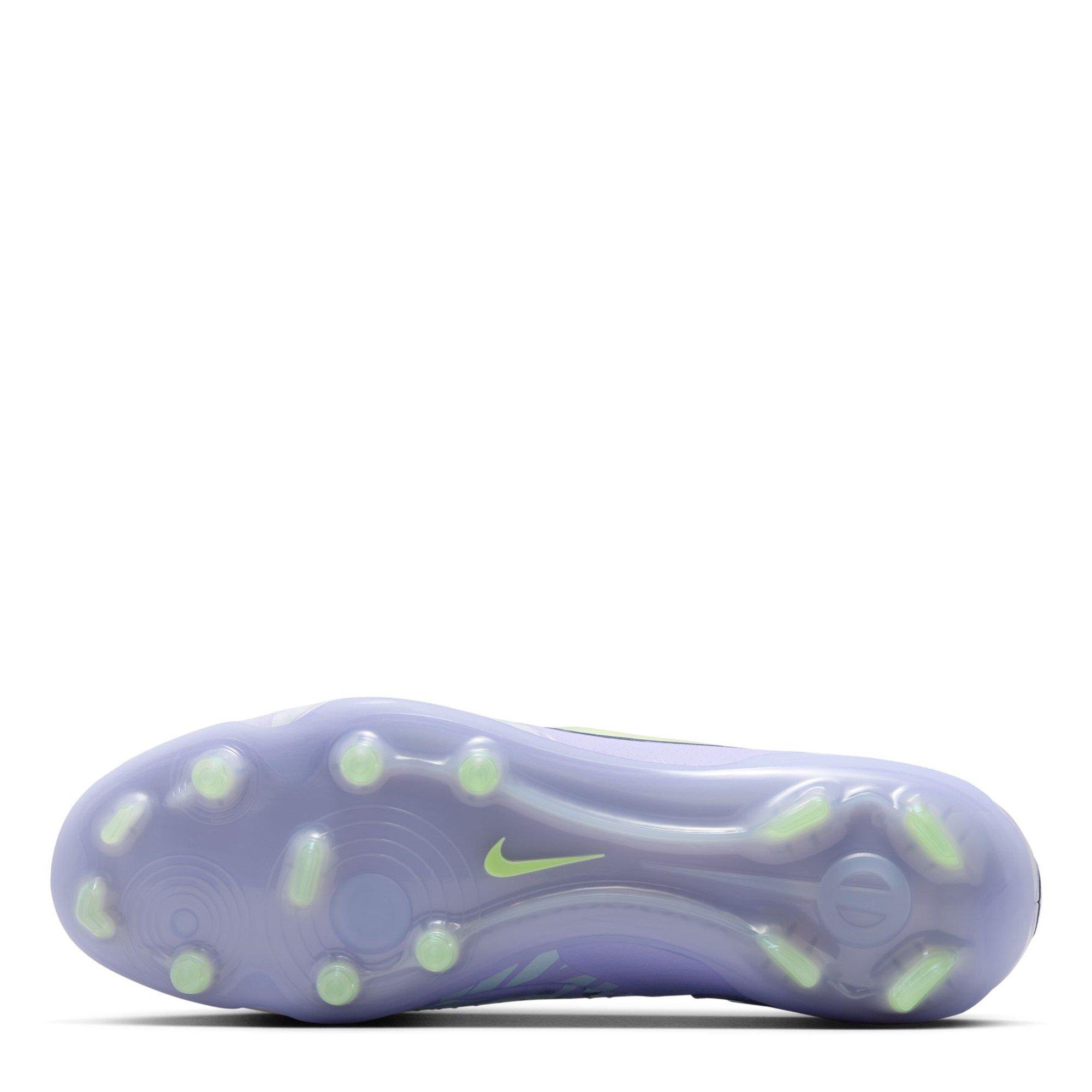 Purple/Volt - Nike - United Tiempo Legend 10 Elite Firm Ground Boots - 3