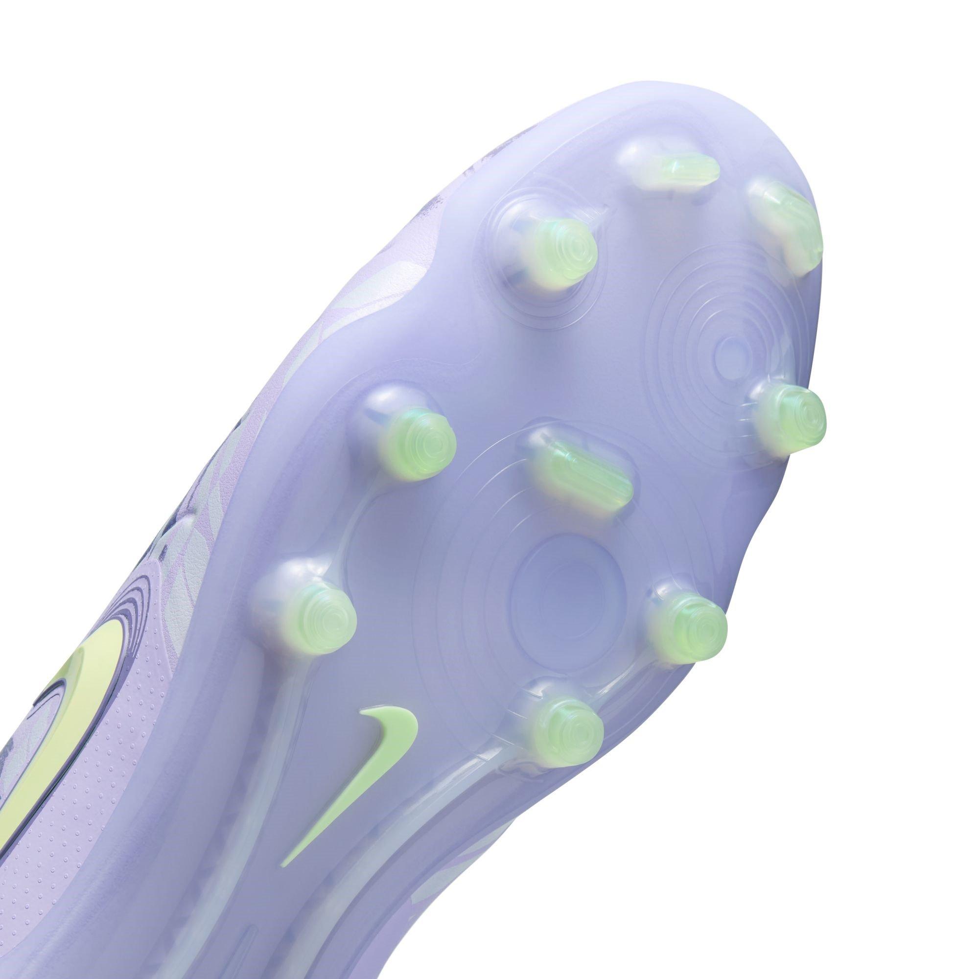 Purple/Volt - Nike - United Tiempo Legend 10 Elite Firm Ground Boots - 10