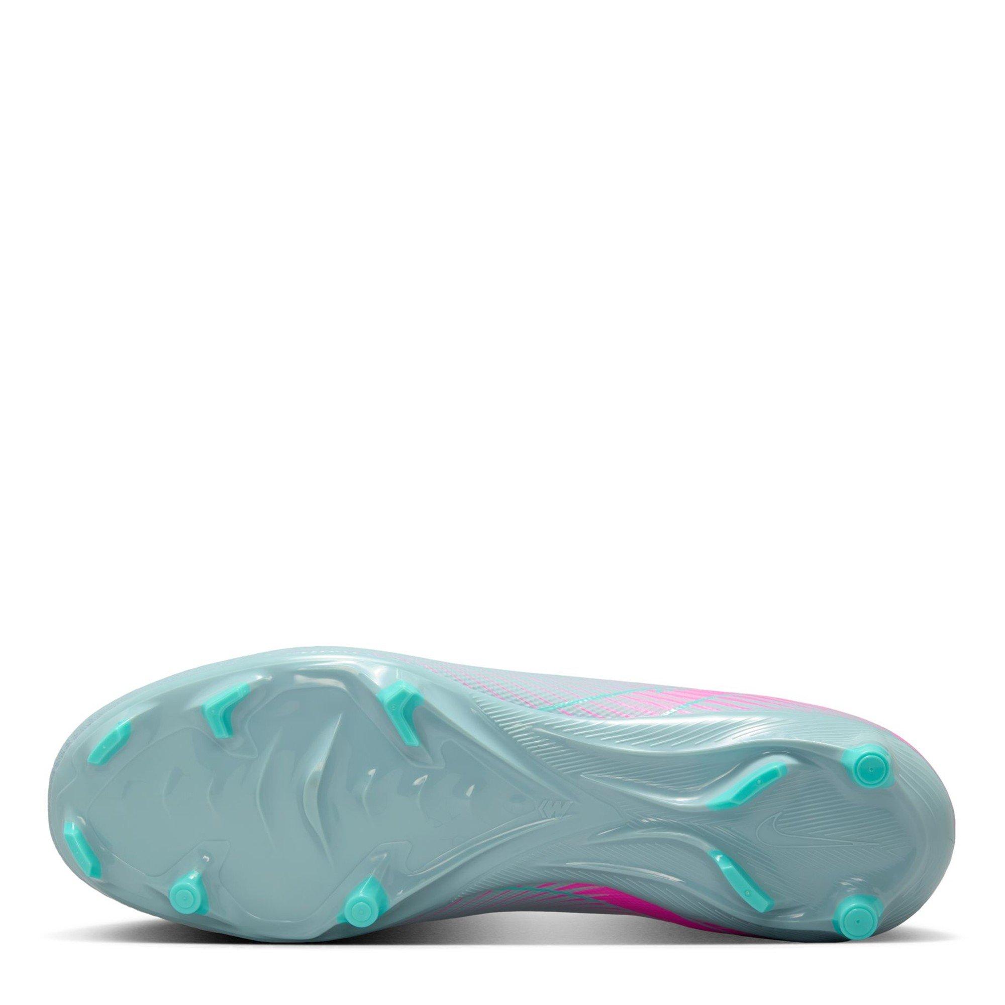 Pink/Green - Nike - Mercurial Vapor 16 Academy Firm Ground Football Boots - 3