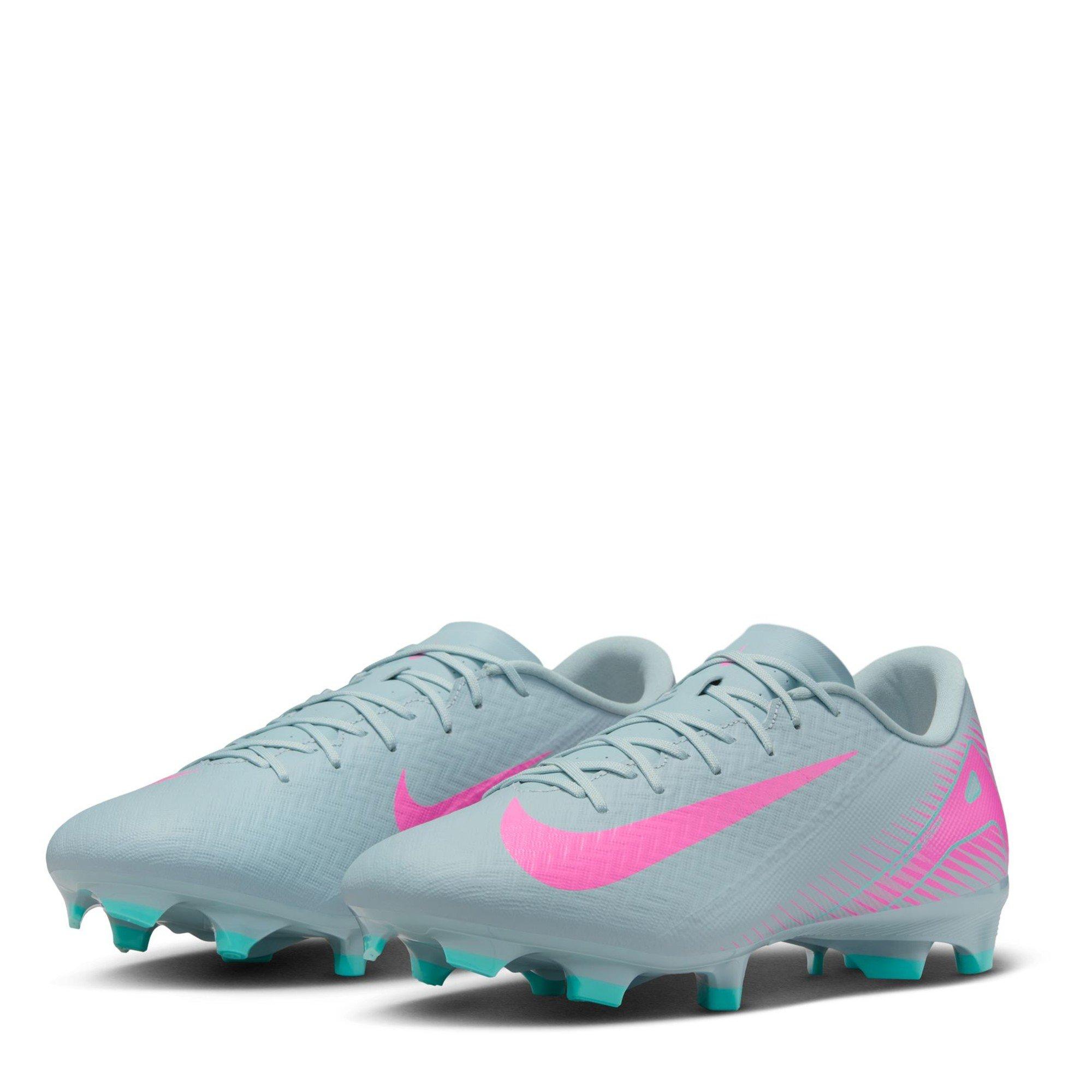 Pink/Green - Nike - Mercurial Vapor 16 Academy Firm Ground Football Boots - 4