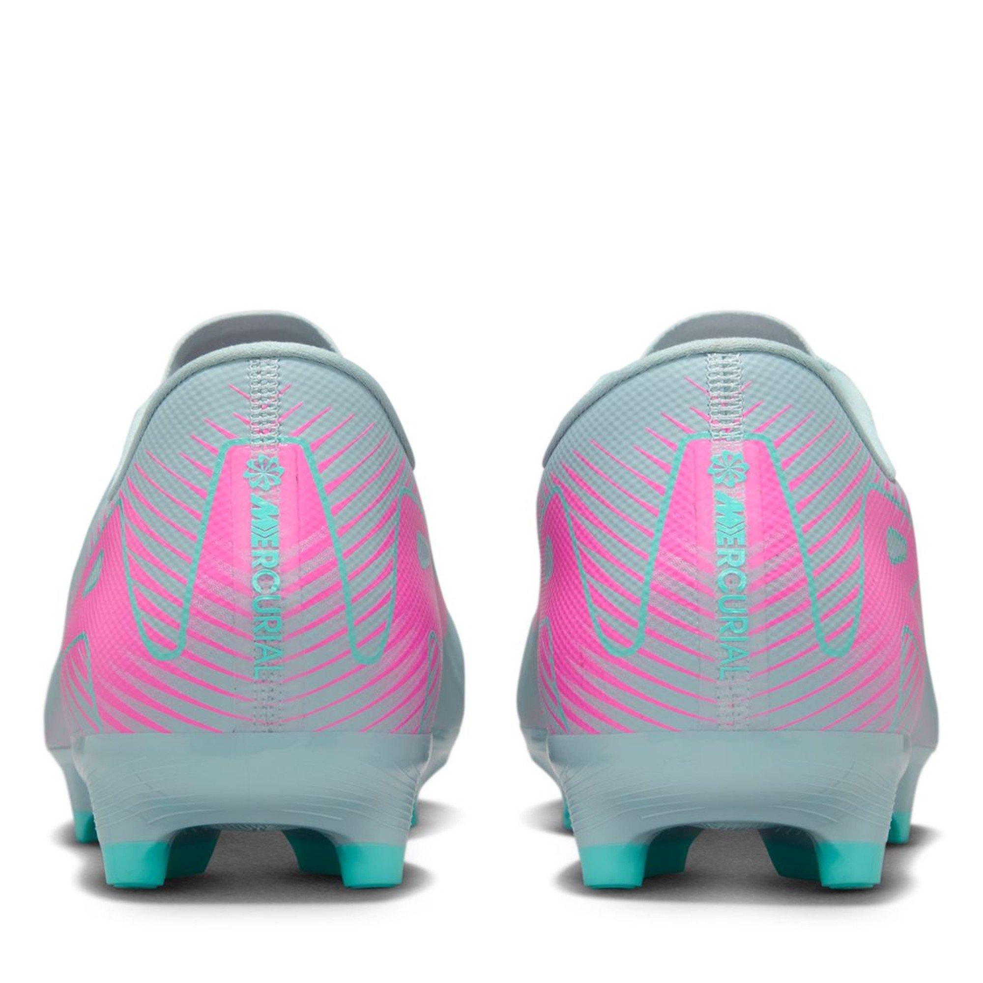 Pink/Green - Nike - Mercurial Vapor 16 Academy Firm Ground Football Boots - 5