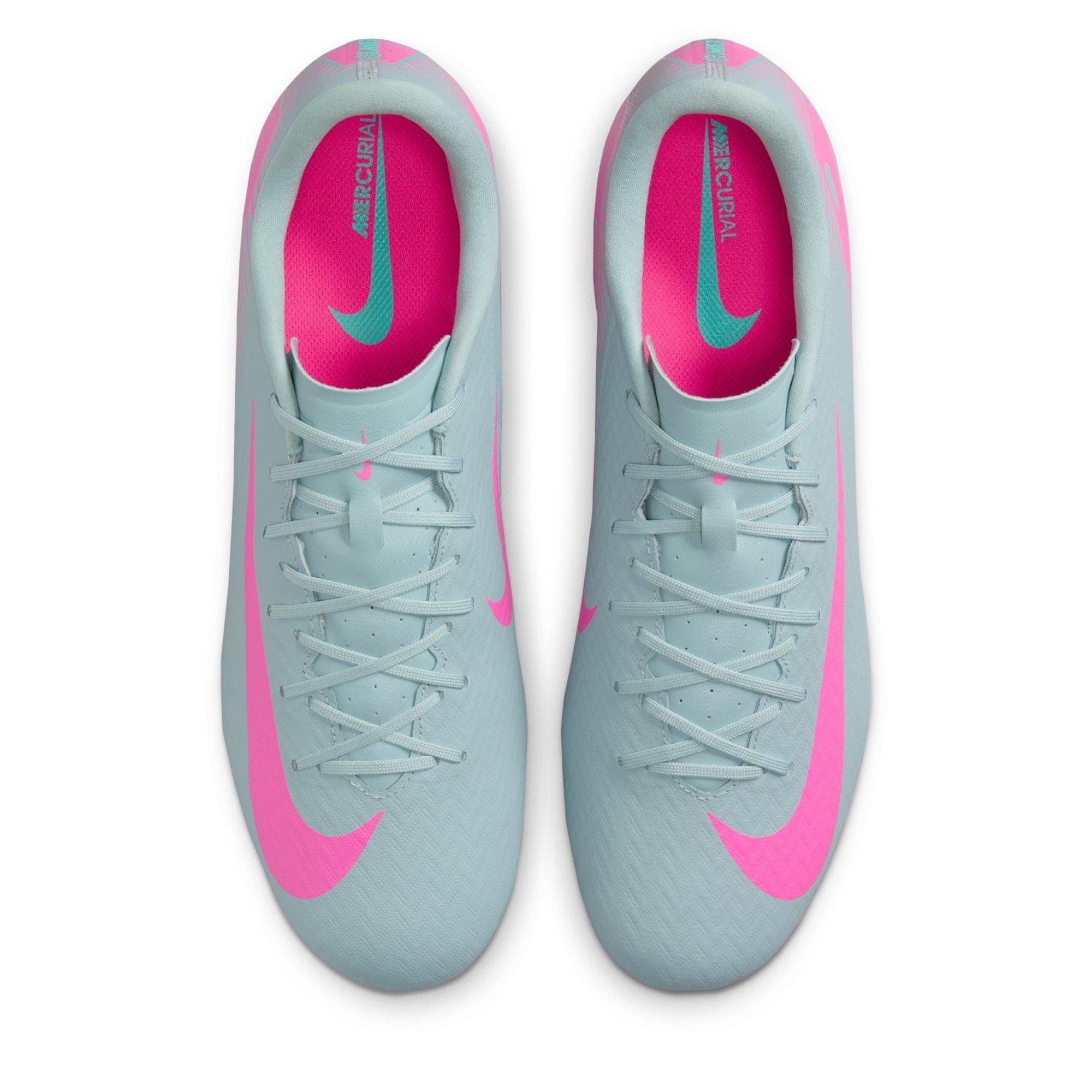 Pink/Green - Nike - Mercurial Vapor 16 Academy Firm Ground Football Boots - 6