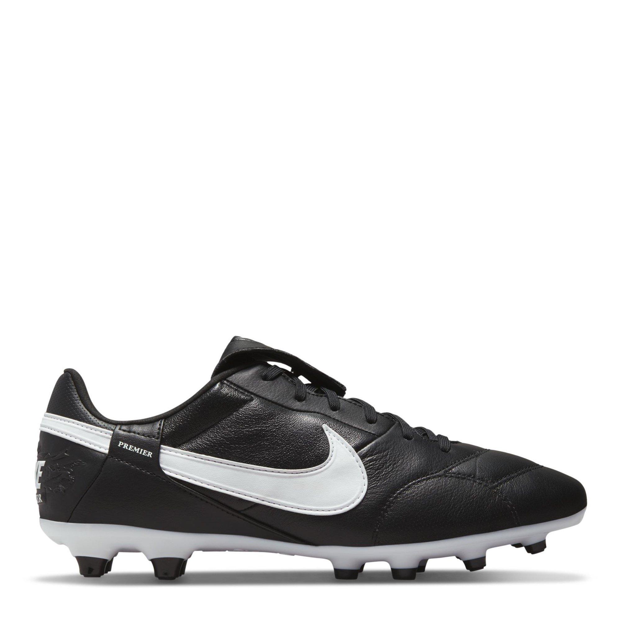 Black/White - Nike - Premier 3 Adults Firm Ground Football Boots - 1