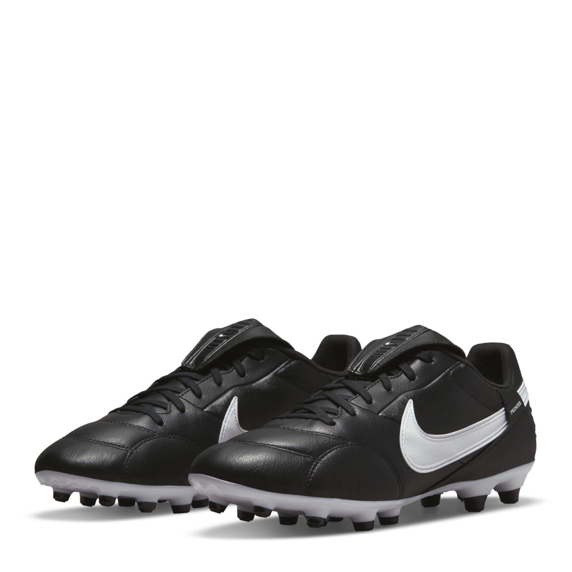 Black/White - Nike - Premier 3 Adults Firm Ground Football Boots - 4