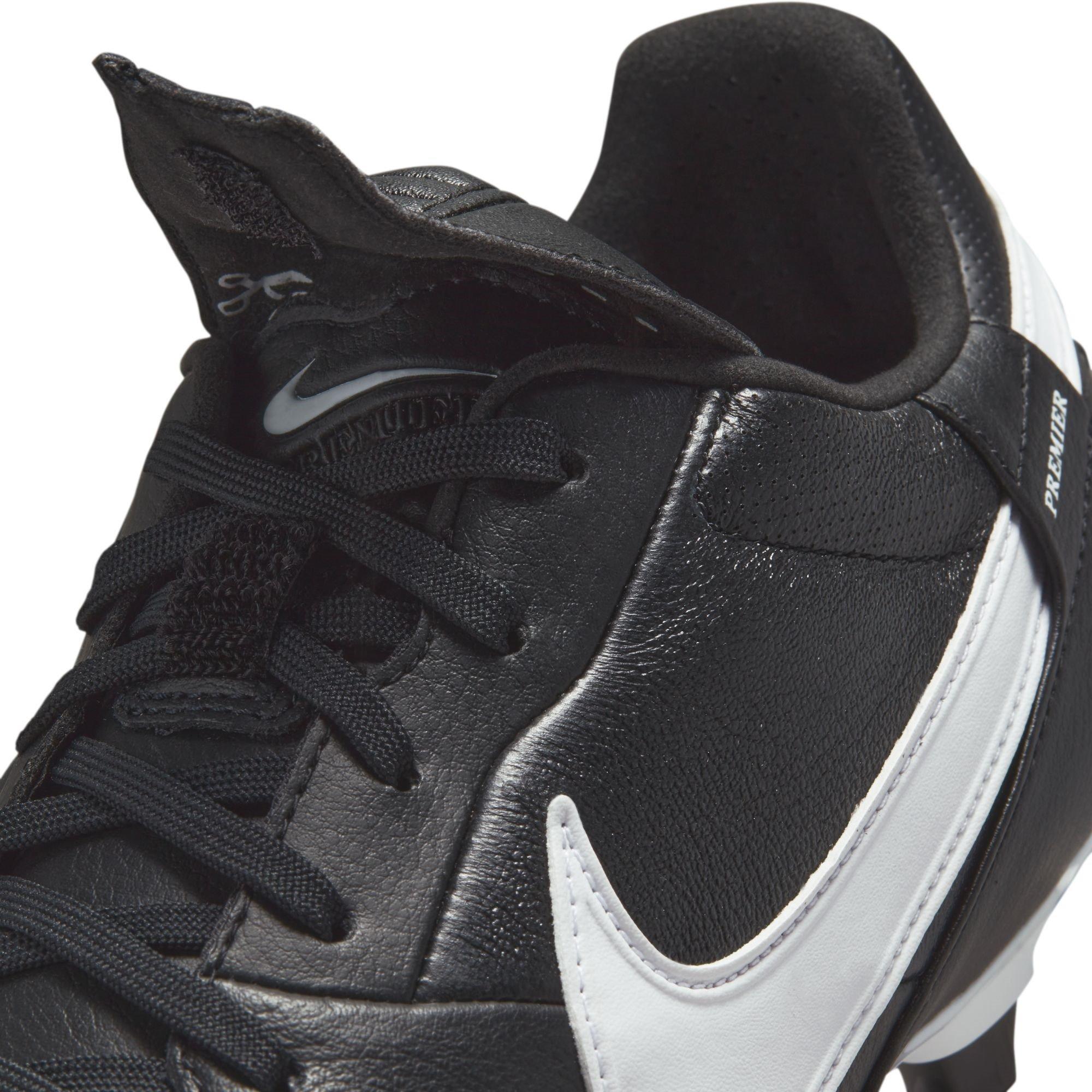 Black/White - Nike - Premier 3 Adults Firm Ground Football Boots - 10
