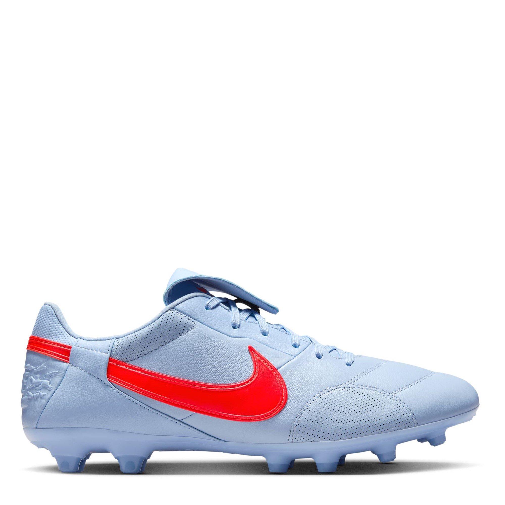 Nike Men's Premier 3 Adults Firm Ground Football Boots - Blue/Purple - 9 (44)