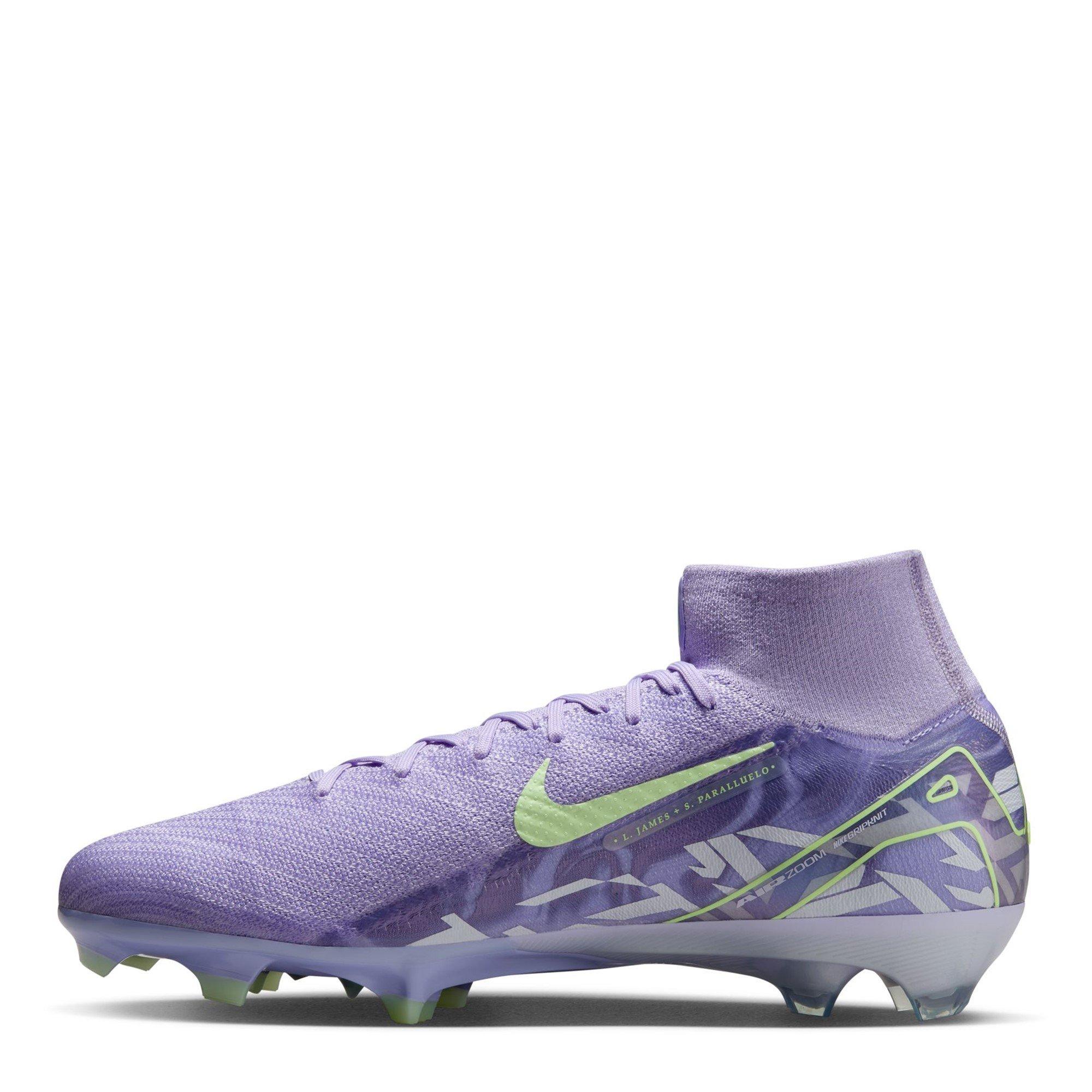 Purple/Volt - Nike - United Mercurial Superfly 10 Elite Firm Ground Boots - 2