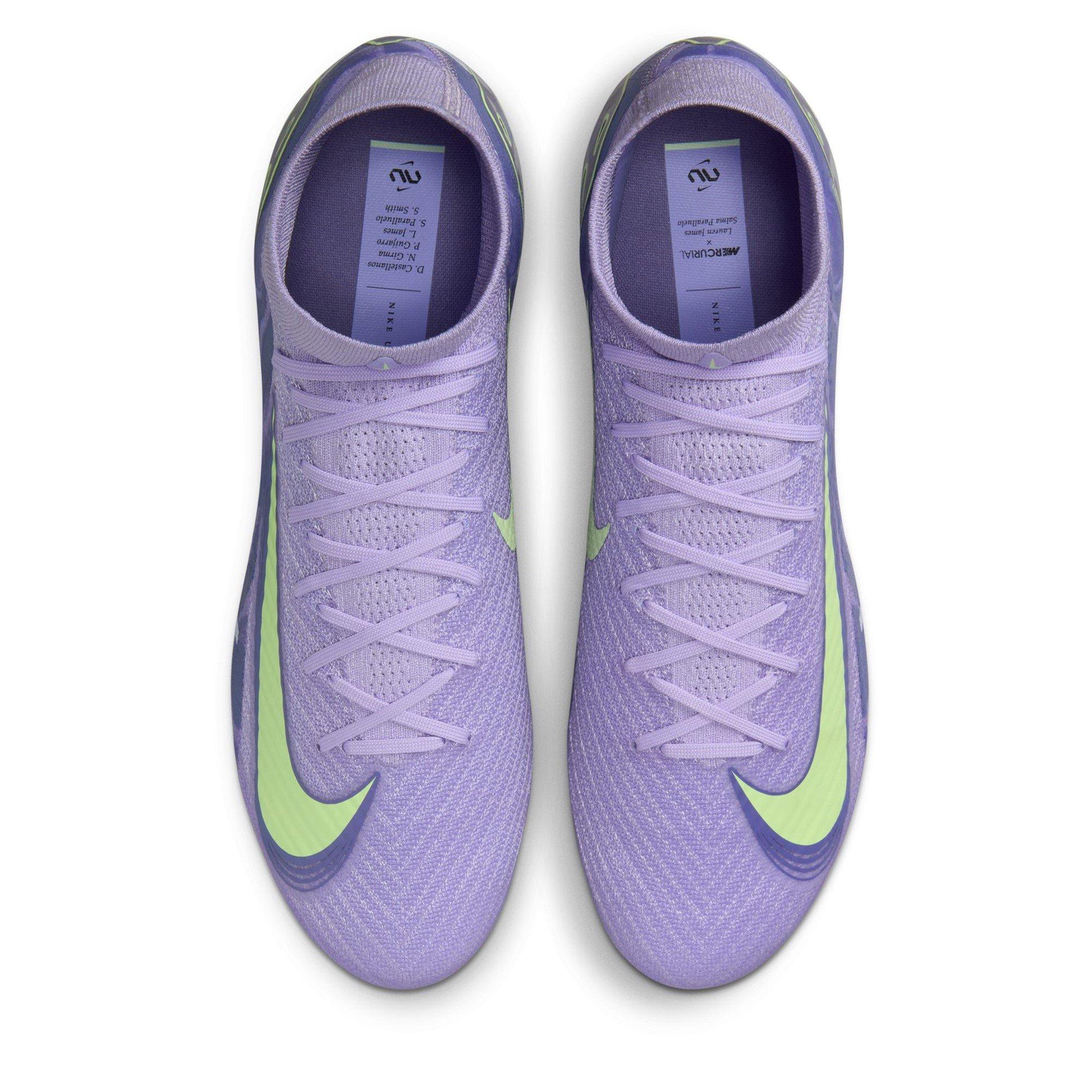 Purple/Volt - Nike - United Mercurial Superfly 10 Elite Firm Ground Boots - 6