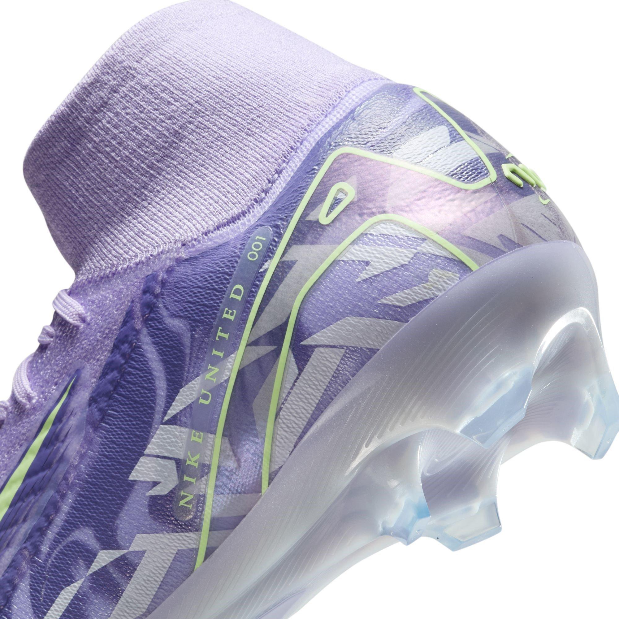 Purple/Volt - Nike - United Mercurial Superfly 10 Elite Firm Ground Boots - 9