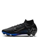 Noir/Chrome - Nike - Mercurial Superfly 9 Elite Firm Ground Football Boots - 2