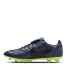 Black-Blue/Volt - Nike - Premier 3 Firm Ground Football Boots - 2