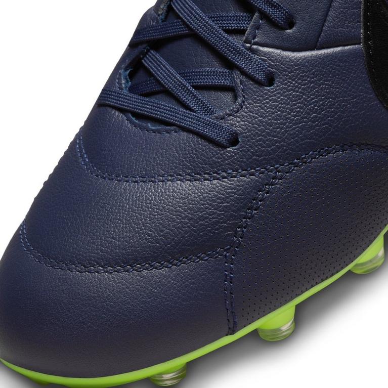 Black-Blue/Volt - Nike - Premier 3 Firm Ground Football Boots - 7