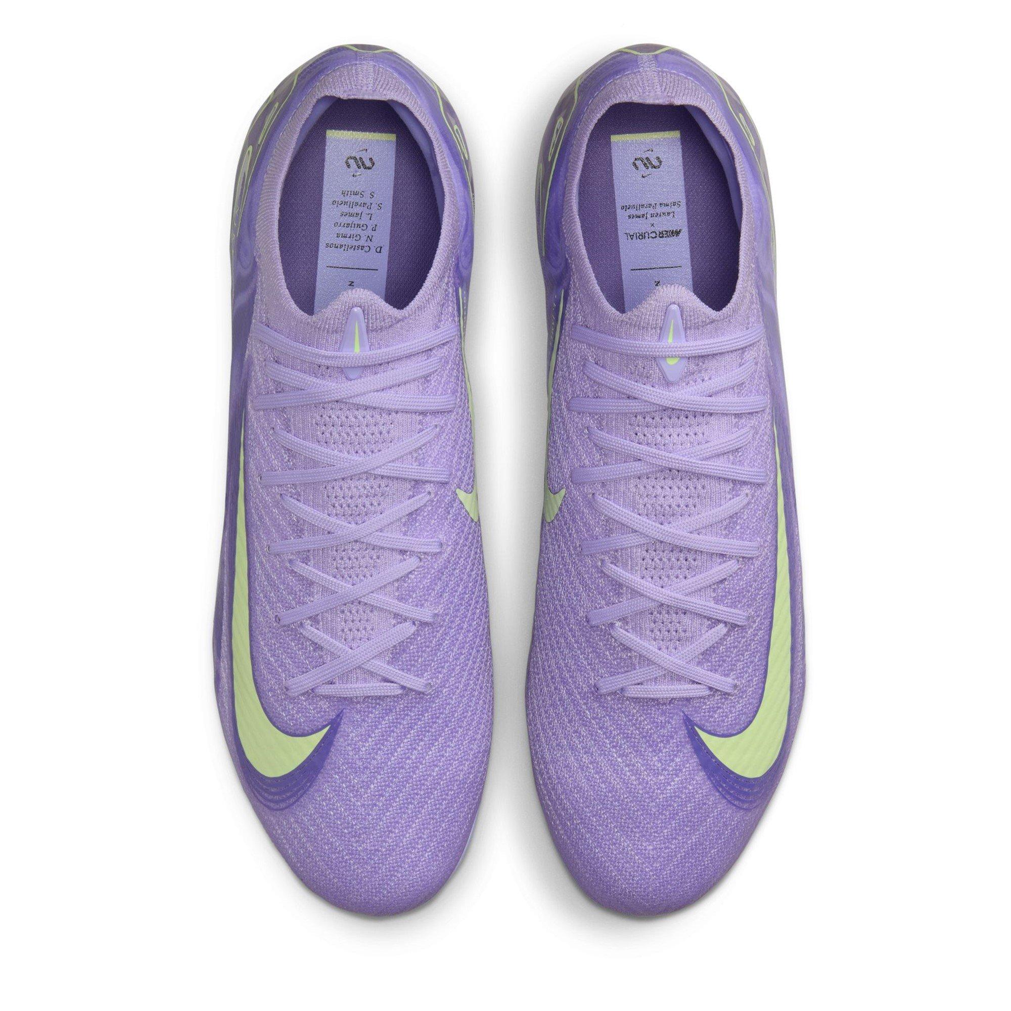 Purple/Volt - Nike - United Mercurial Vapor 16 Elite Firm Ground Football Boots - 6