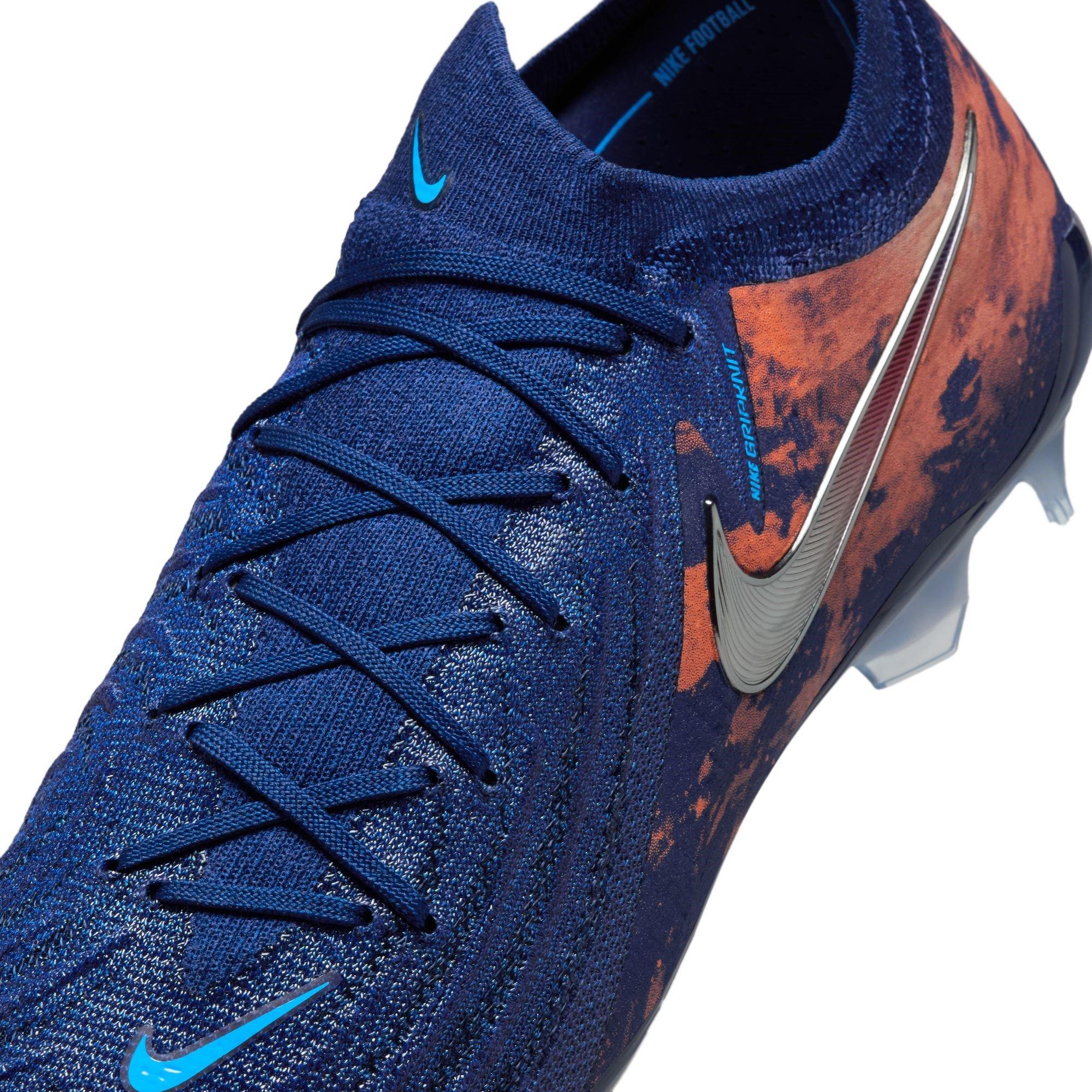 Blue Void/Chrme - Nike - Phantom GX II Elite Erling Haaland Firm Ground Football Boots - 7