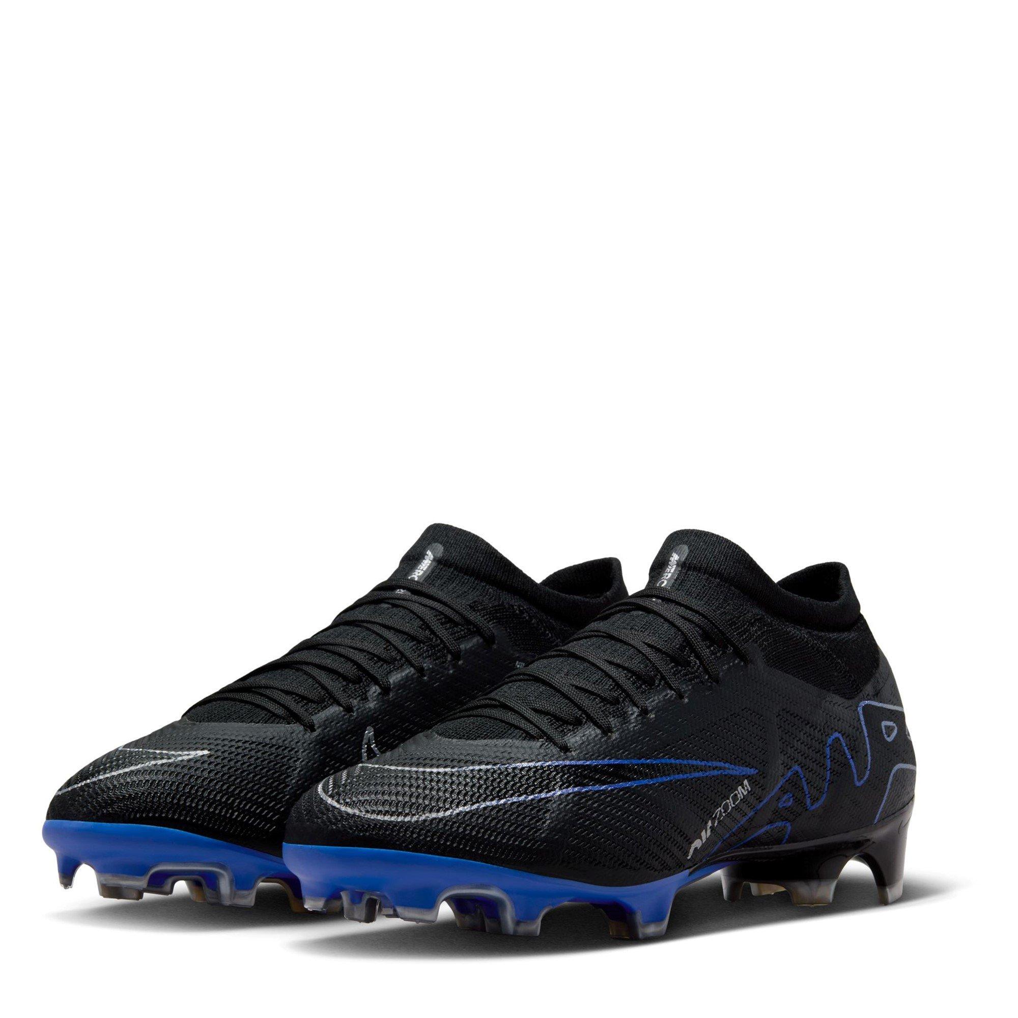 Zwart/Chroom - Nike - Mercurial Vapor Pro Firm Ground Football Boots - 4