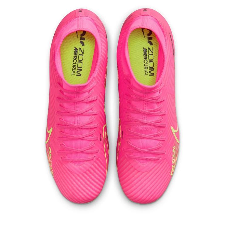 Rose/Volt - Nike - Shoes BIBI Anjos Mini 1072258 Gliter Black - 6