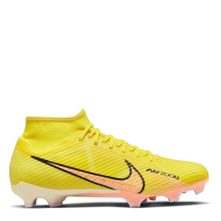 Amarillo/Naranja - Nike - Mercurial Superfly 9 Academy Firm Ground Football Boots - 1