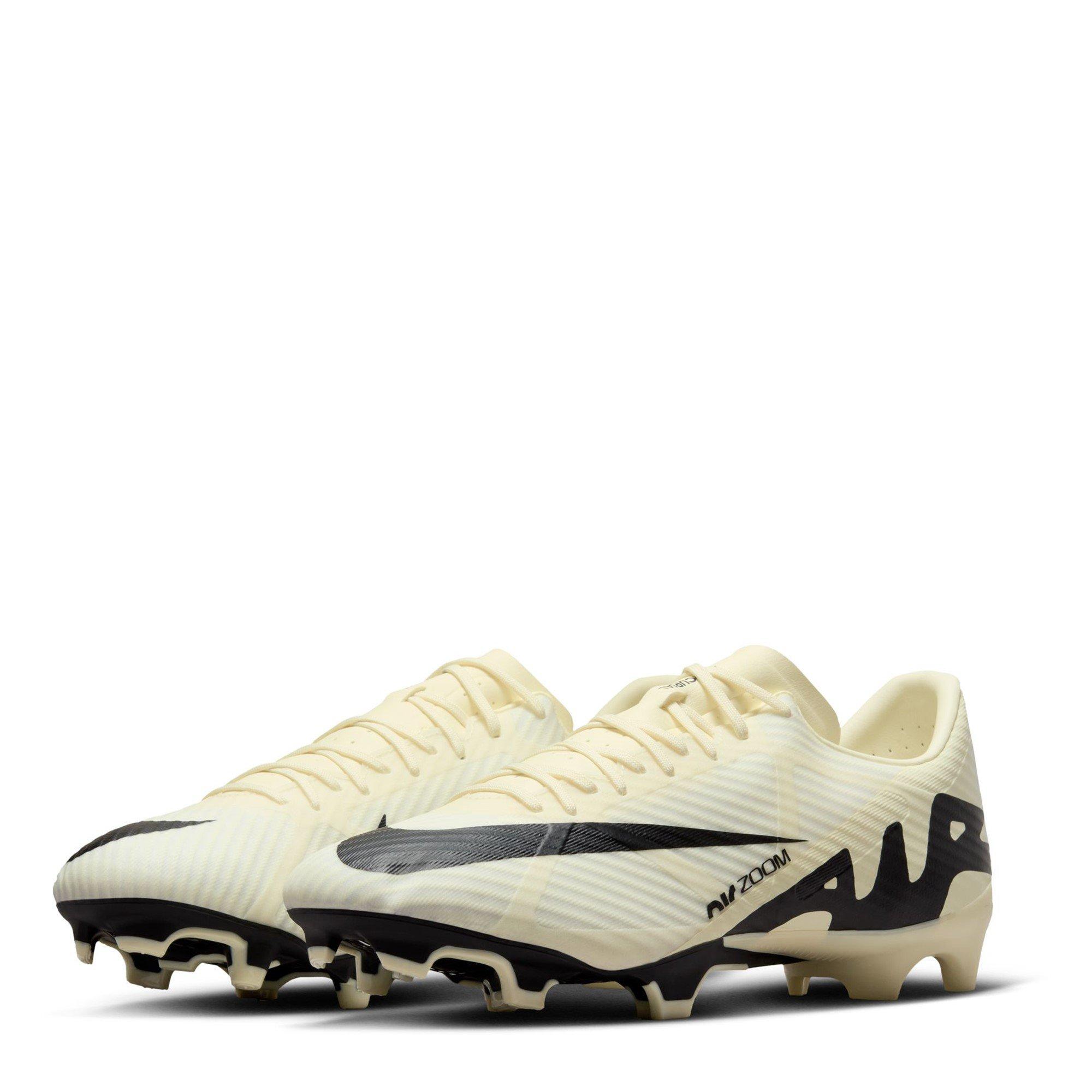 Lemonade/Black - Nike - Mercurial Vapour 15 Academy Firm Ground Football Boots - 4