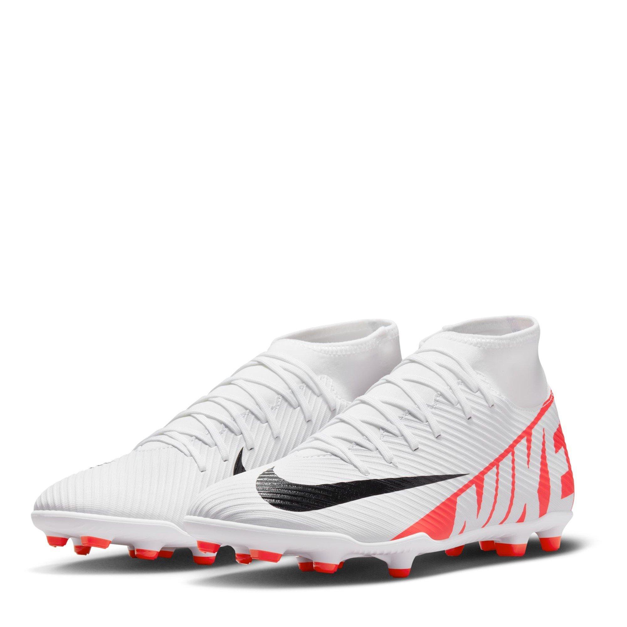 Crimson/White - Nike - Mercurial Superfly Club Firm Ground Football Boots - 4