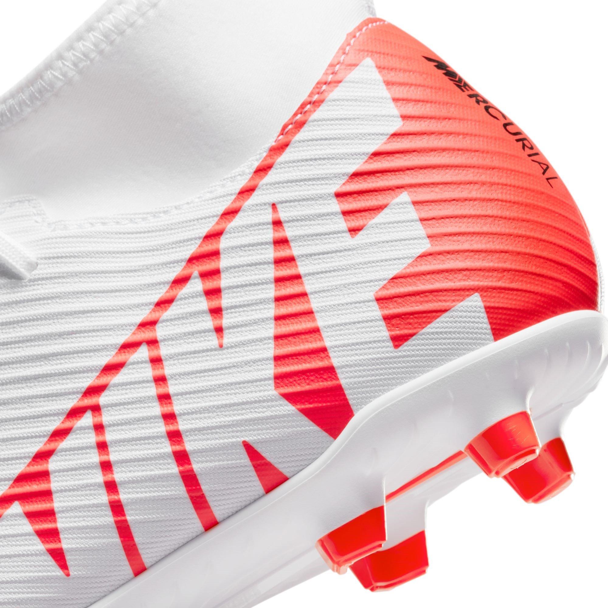 Crimson/White - Nike - Mercurial Superfly Club Firm Ground Football Boots - 9