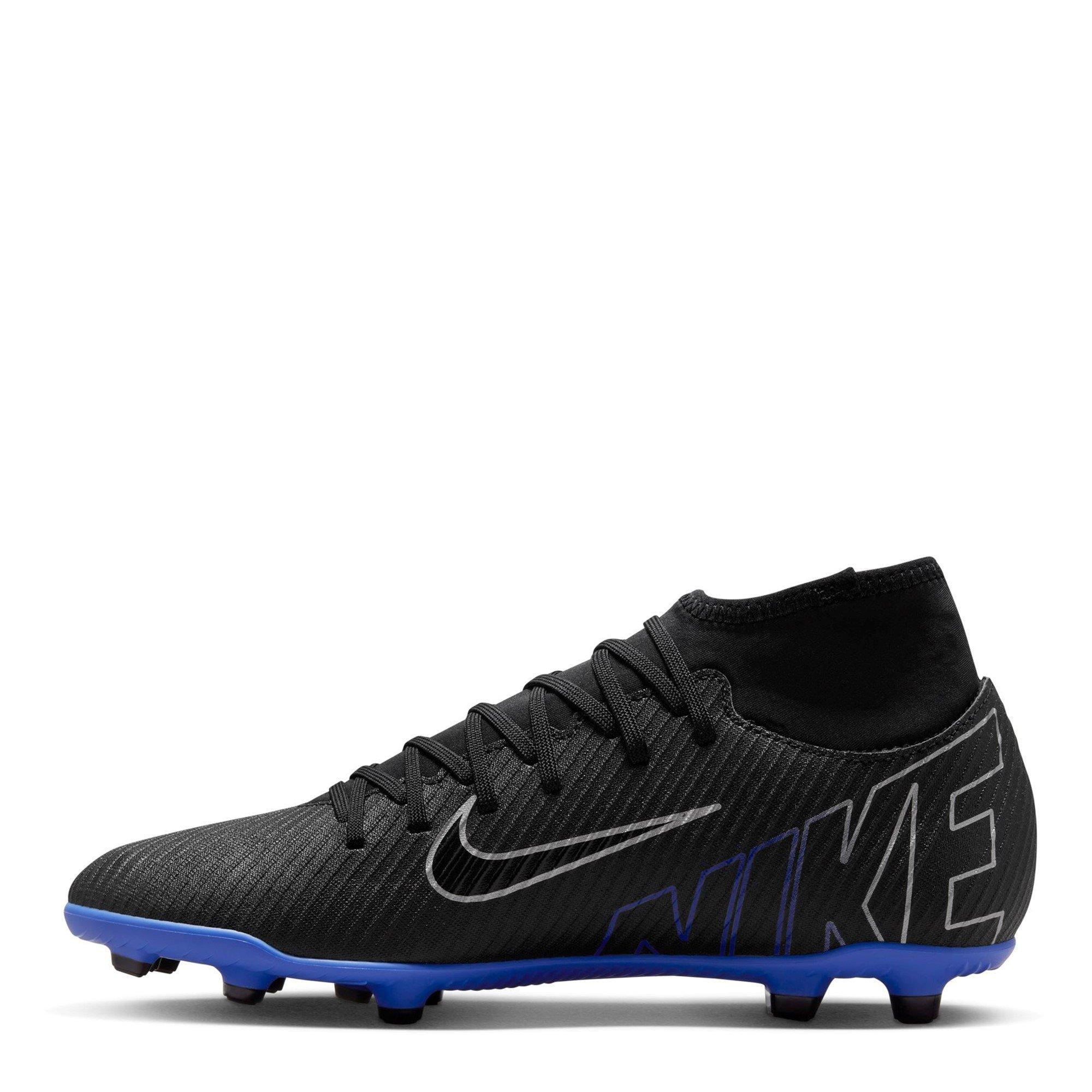Black/Chrome - Nike - Mercurial Superfly Club Firm Ground Football Boots - 2