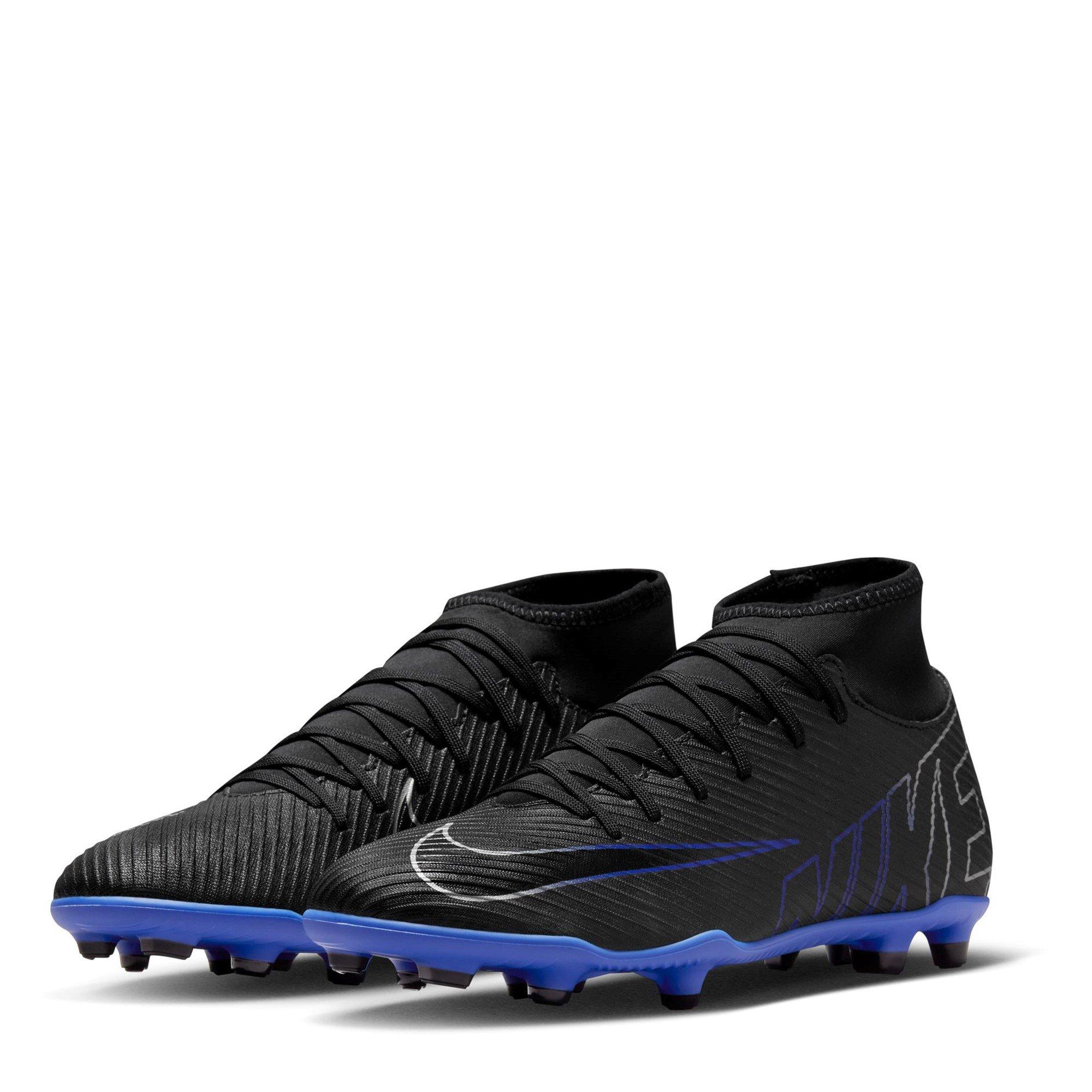 Black/Chrome - Nike - Mercurial Superfly Club Firm Ground Football Boots - 4