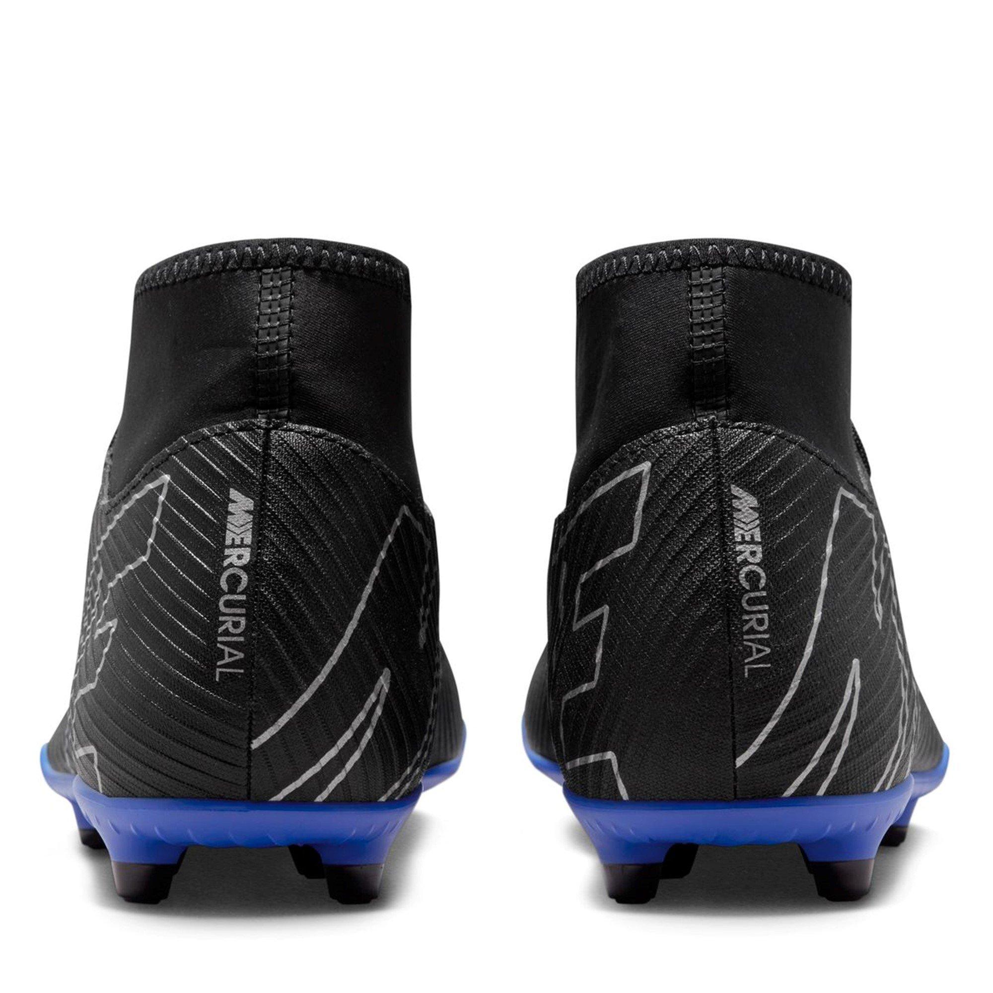 Black/Chrome - Nike - Mercurial Superfly Club Firm Ground Football Boots - 5