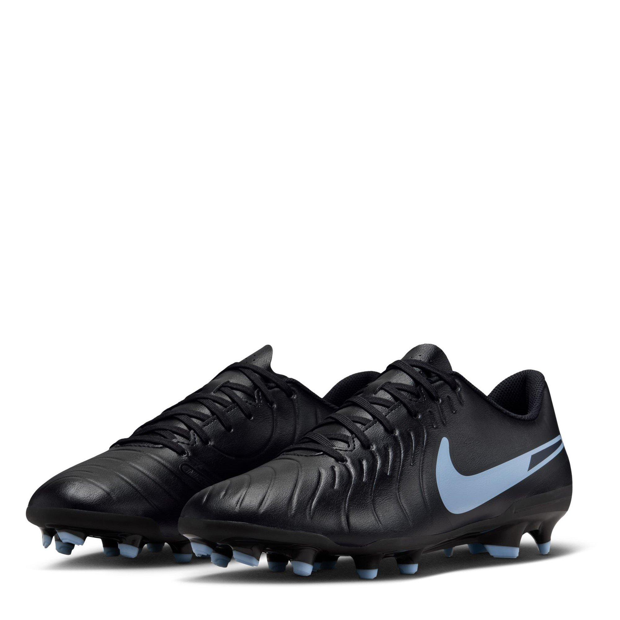Black/Black - Nike - Tiempo Legend 10 Club Firm Ground Boots - 4