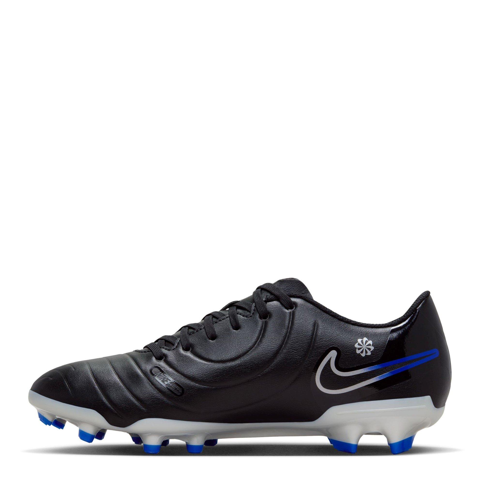 Blk/Chrome-Roy - Nike - Tiempo Legend 10 Club Firm Ground Football Boots - 2